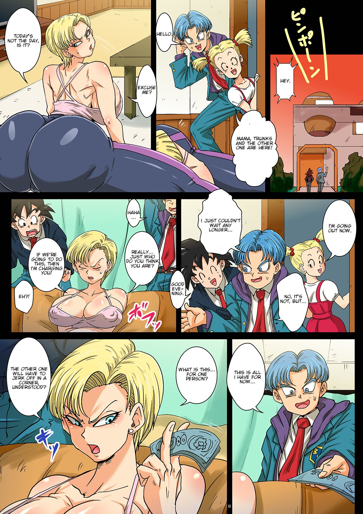 Hokago wa 18-gou Sanchi de Sex Sammai | Having SEX at No.18-san's House After School page 8 full