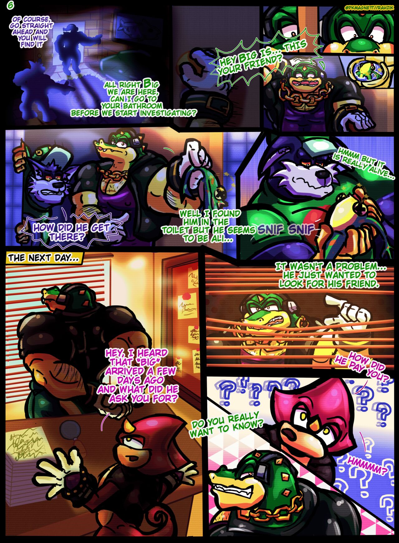 A rather spicy detective page 6 full