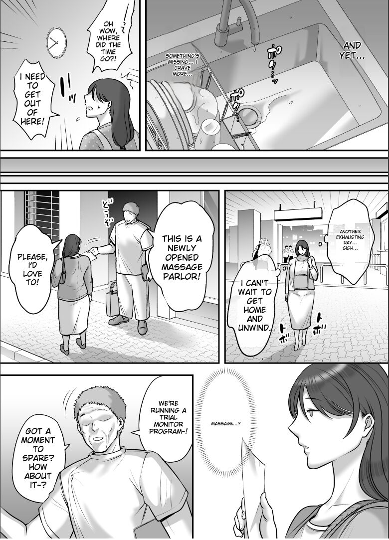 Less na Hitozuma ga Akutoku Massage ni Hamaru Riyuu | Reasin Why A Married Women With a Slim Figure Falls For a Wicked Masseur page 5 full