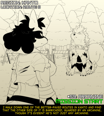 Hildegard's Quest for Aura - Arcanine cover
