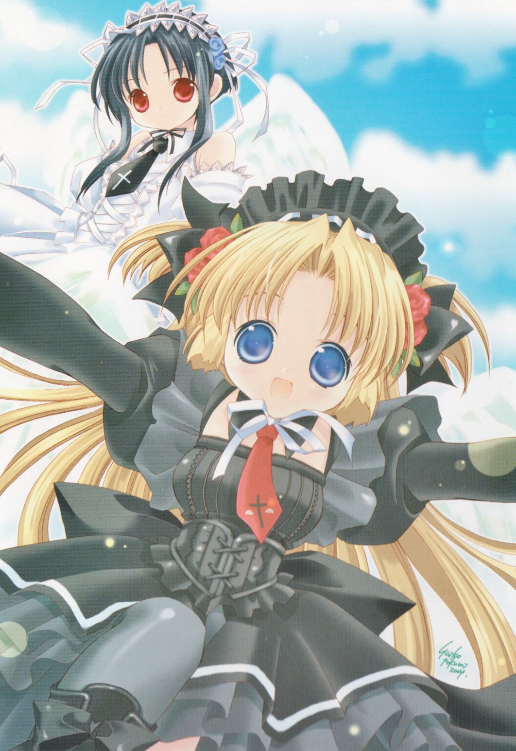 Monochrome Illust Anthlogy Book page 3 full