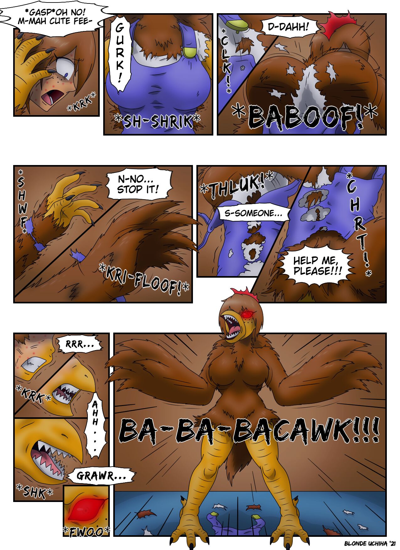 Hailey Clucks Up page 6 full