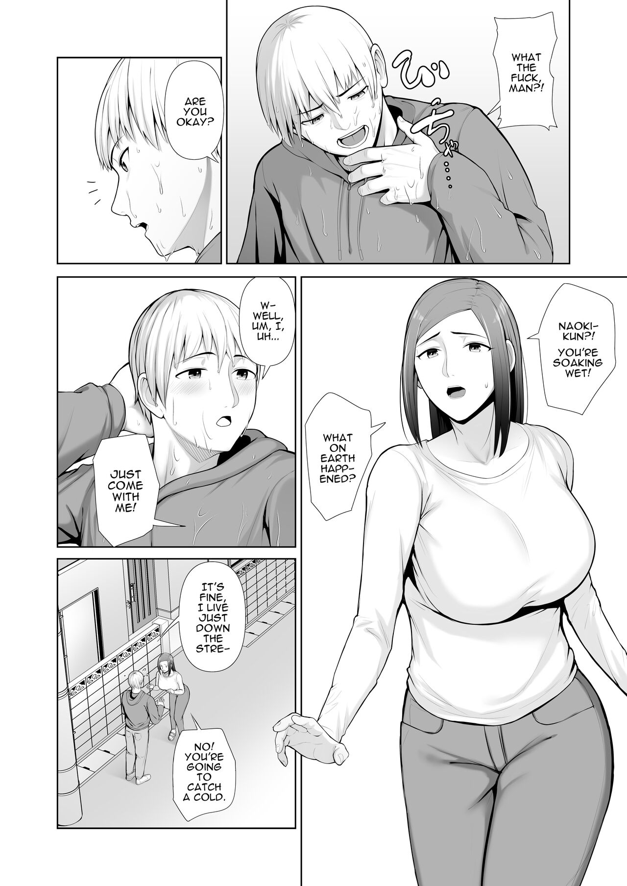 Yuujin no Hahaoya ni Fudeoroshi Saremashita | My Friend's Mom Took My Virginity page 8 full