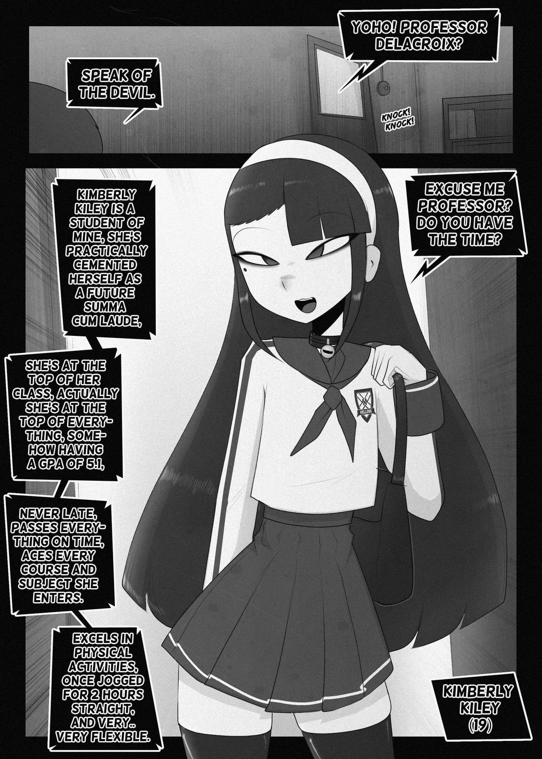 Star student underestimates how sadistic her professor could be page 2 full