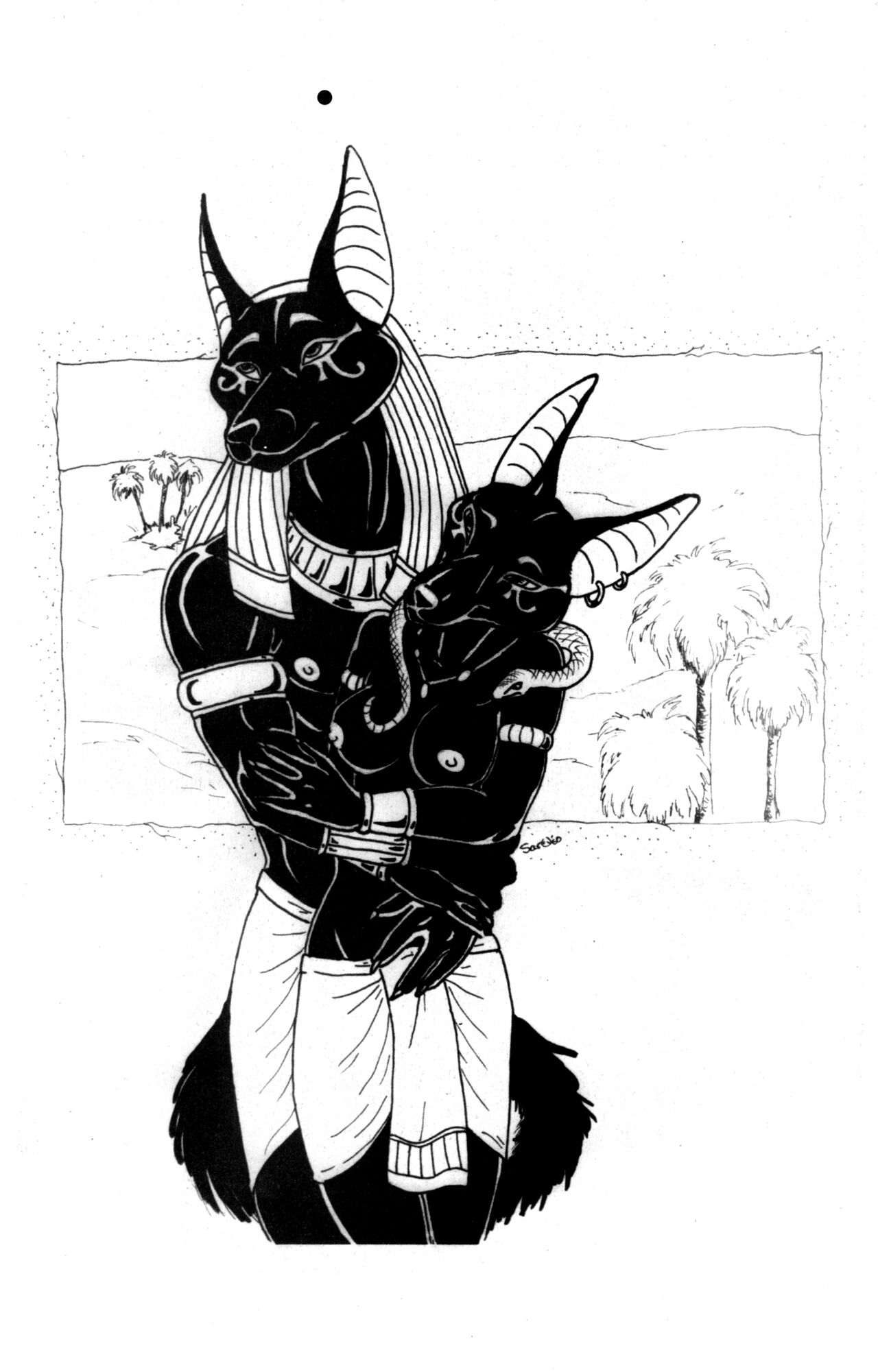 Anubis: Dark Desire #1 page 10 full