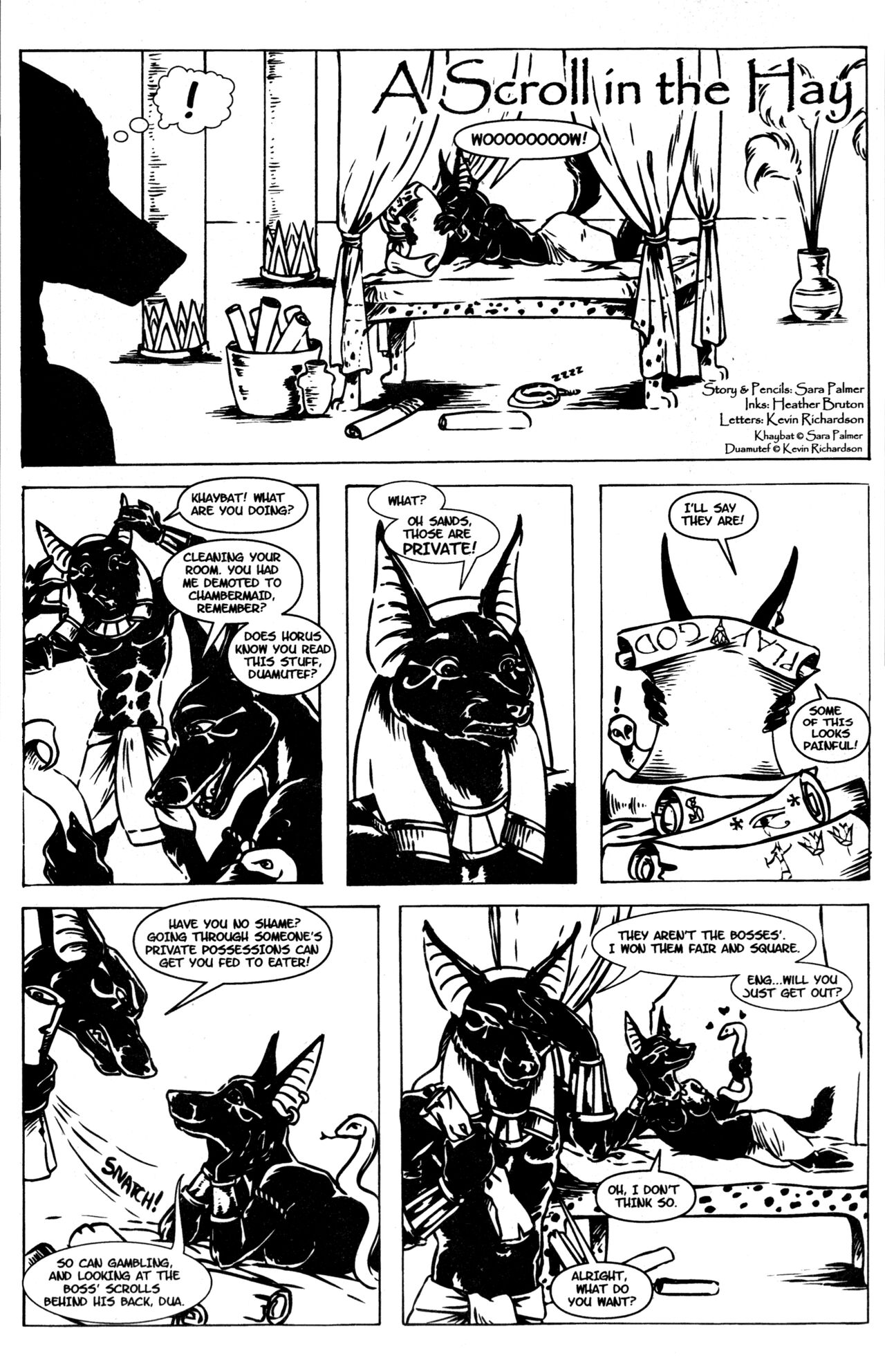Anubis: Dark Desire #1 page 4 full