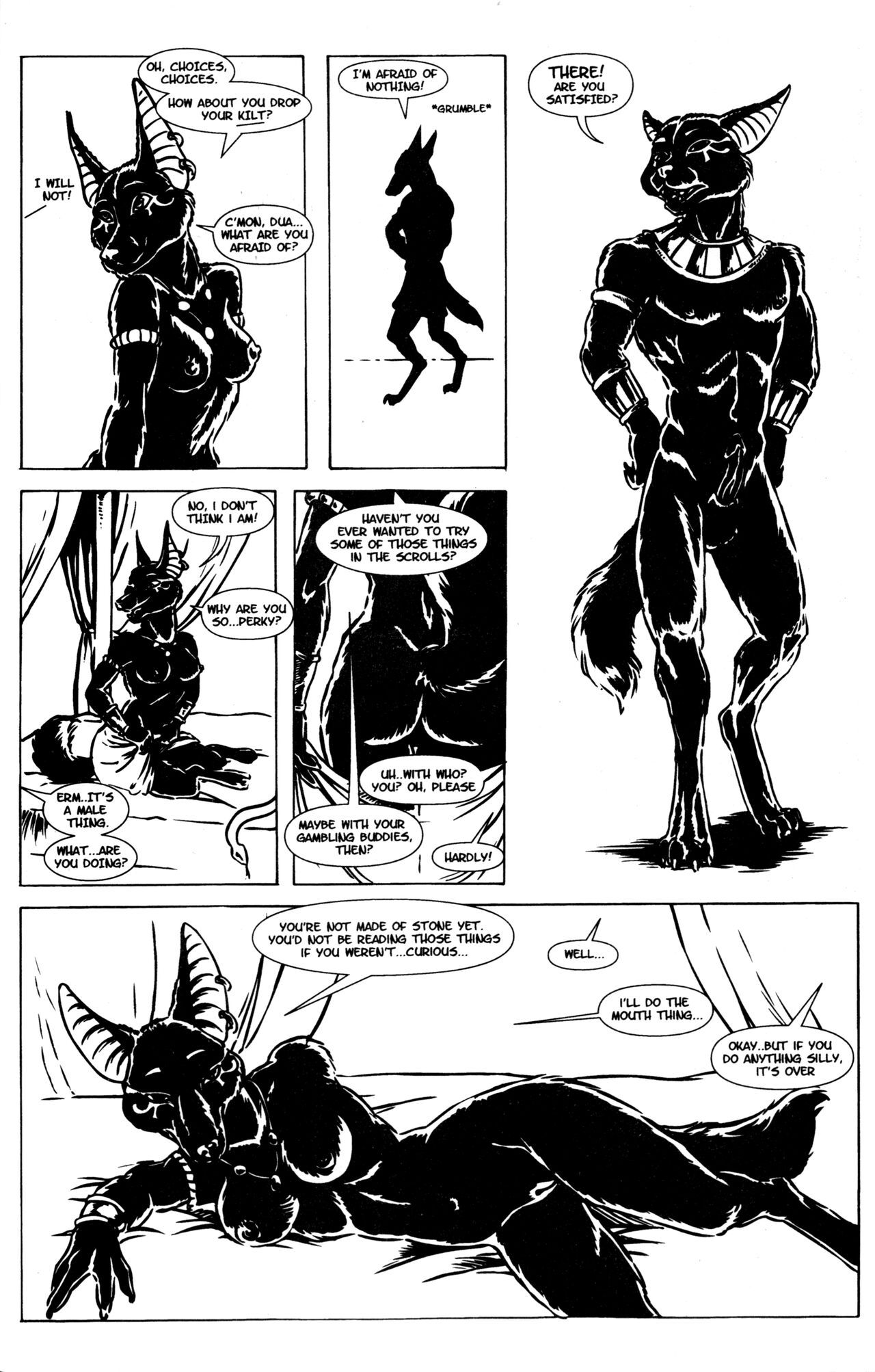 Anubis: Dark Desire #1 page 5 full