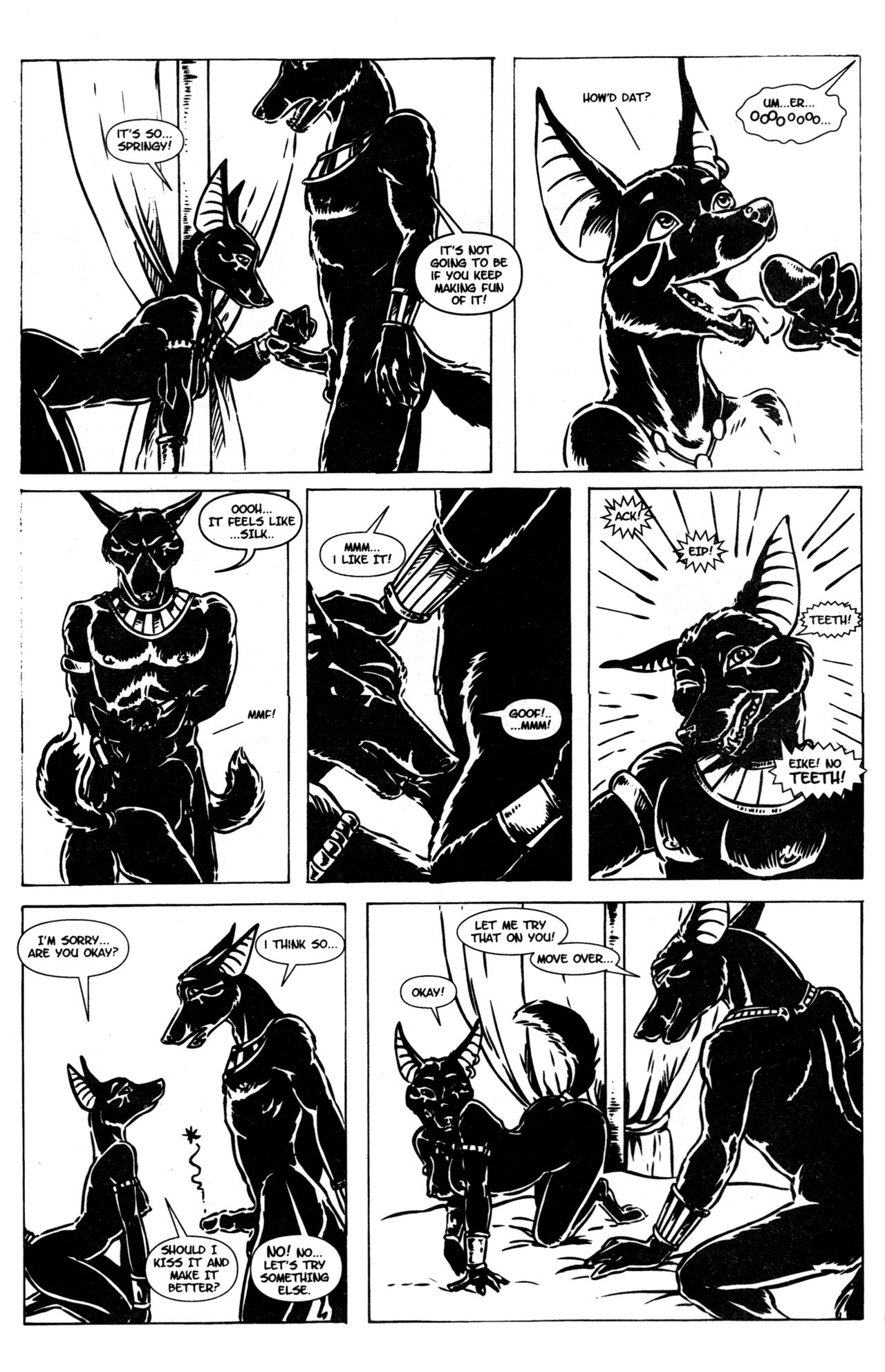Anubis: Dark Desire #1 page 6 full