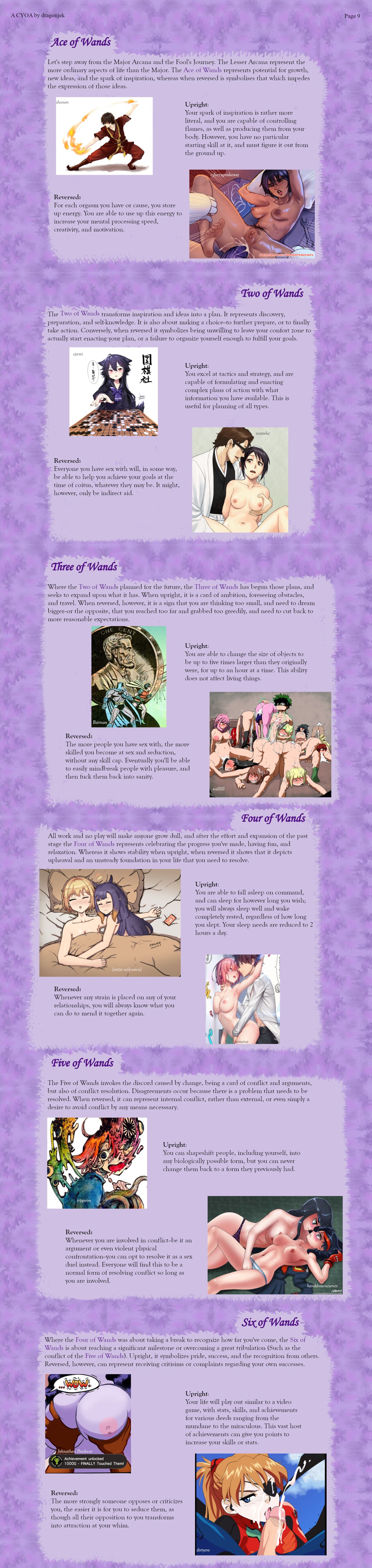 Mystical Tarot CYOA V2 page 9 full