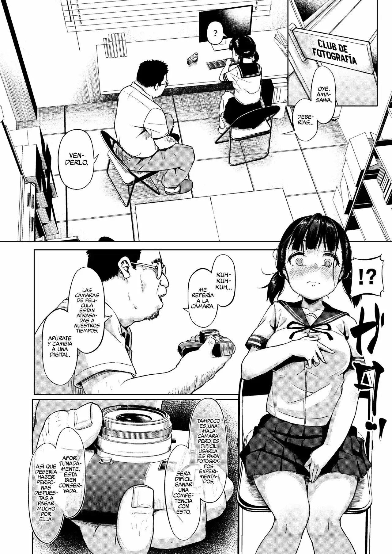 Joshi Shashin-bu to Oji-san Shidouin 1-4 | El Club de Fotografía Femenino y el Viejo Instructor 1-4 page 10 full