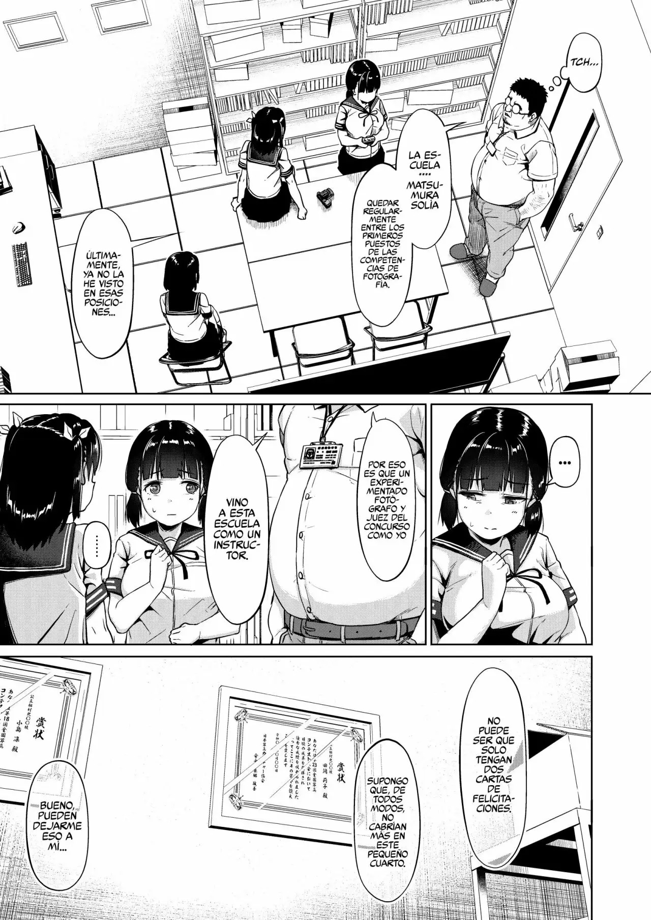 Joshi Shashin-bu to Oji-san Shidouin 1-4 | El Club de Fotografía Femenino y el Viejo Instructor 1-4 page 5 full