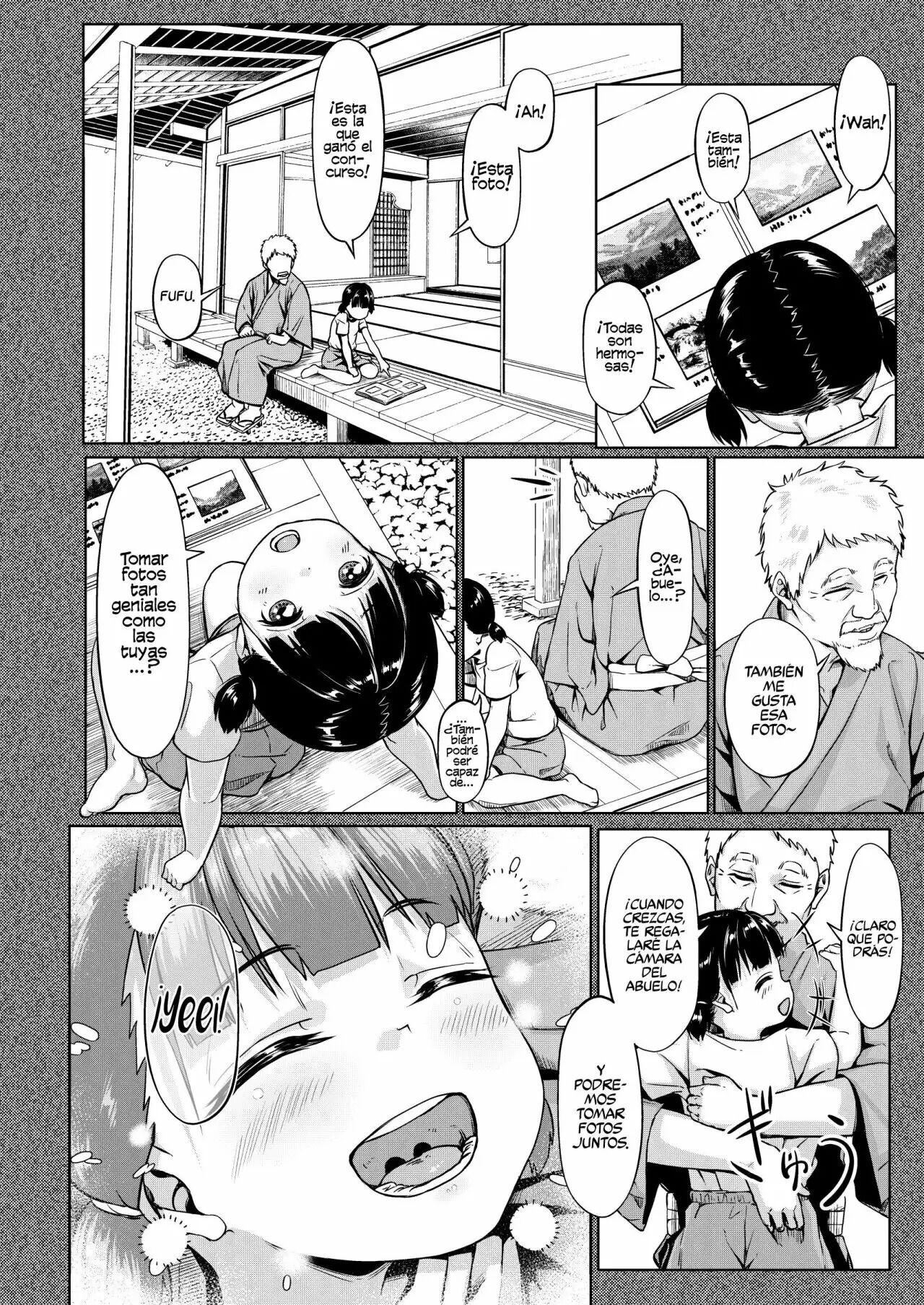Joshi Shashin-bu to Oji-san Shidouin 1-4 | El Club de Fotografía Femenino y el Viejo Instructor 1-4 page 8 full