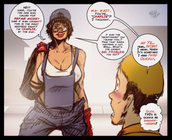 Charlie the Repairwoman cover