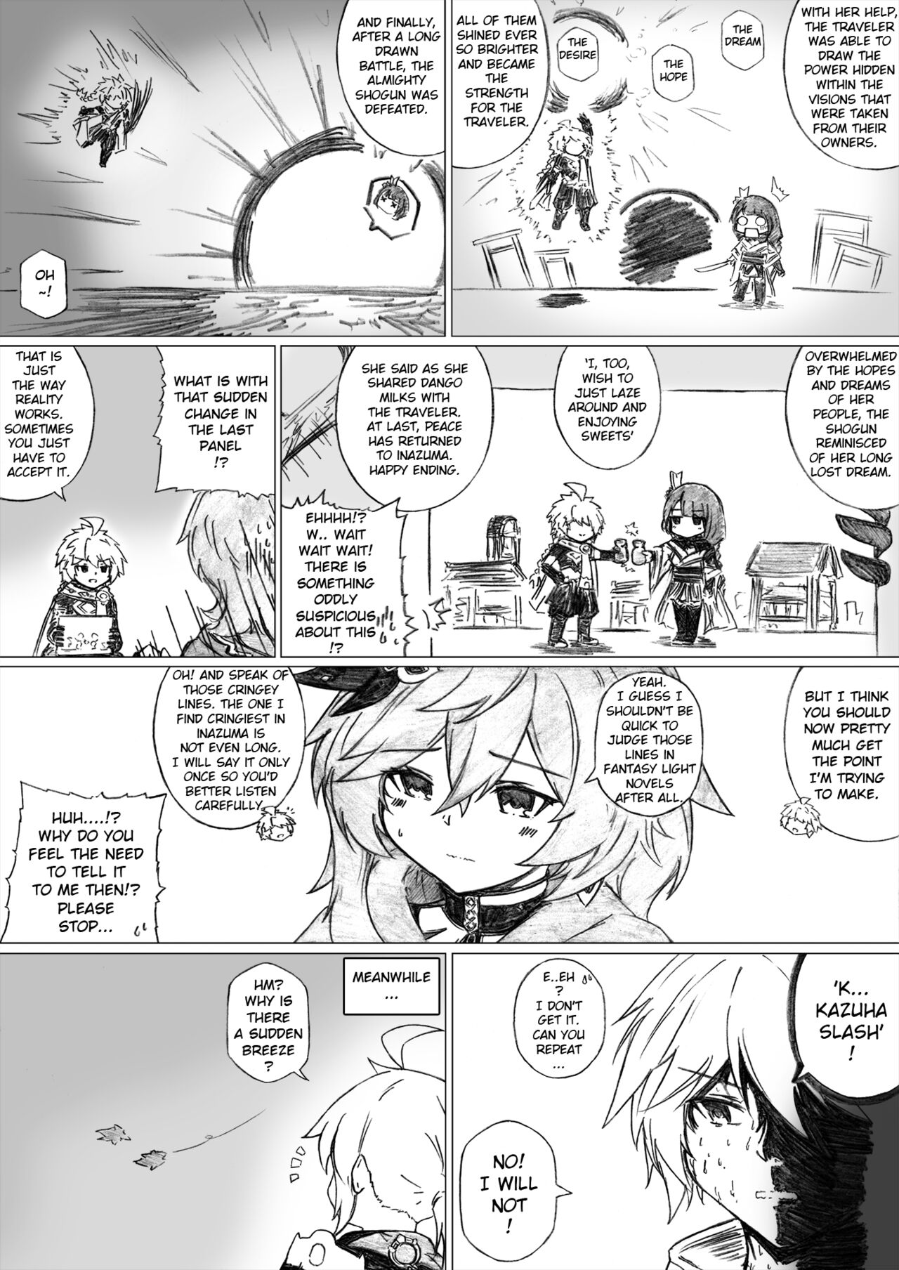KuroCrimson Genshin Impact Manga Vol 5 page 5 full