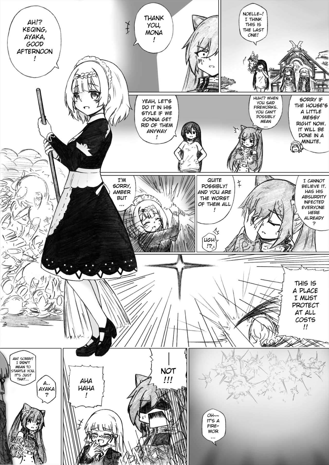 KuroCrimson Genshin Impact Manga Vol 5 page 9 full