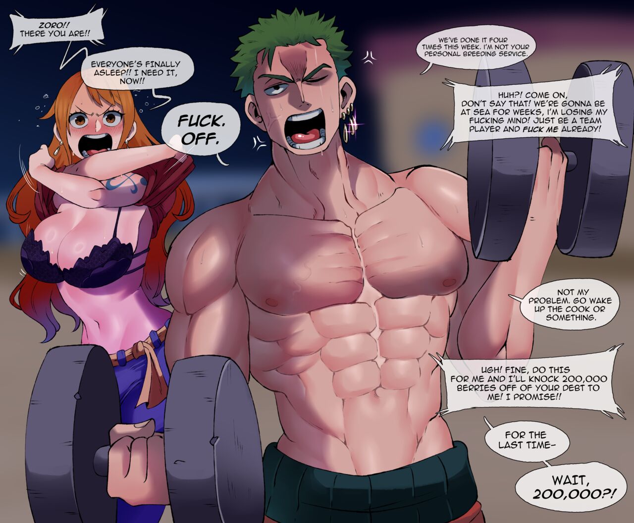 Zoro Pays A Debt page 1 full
