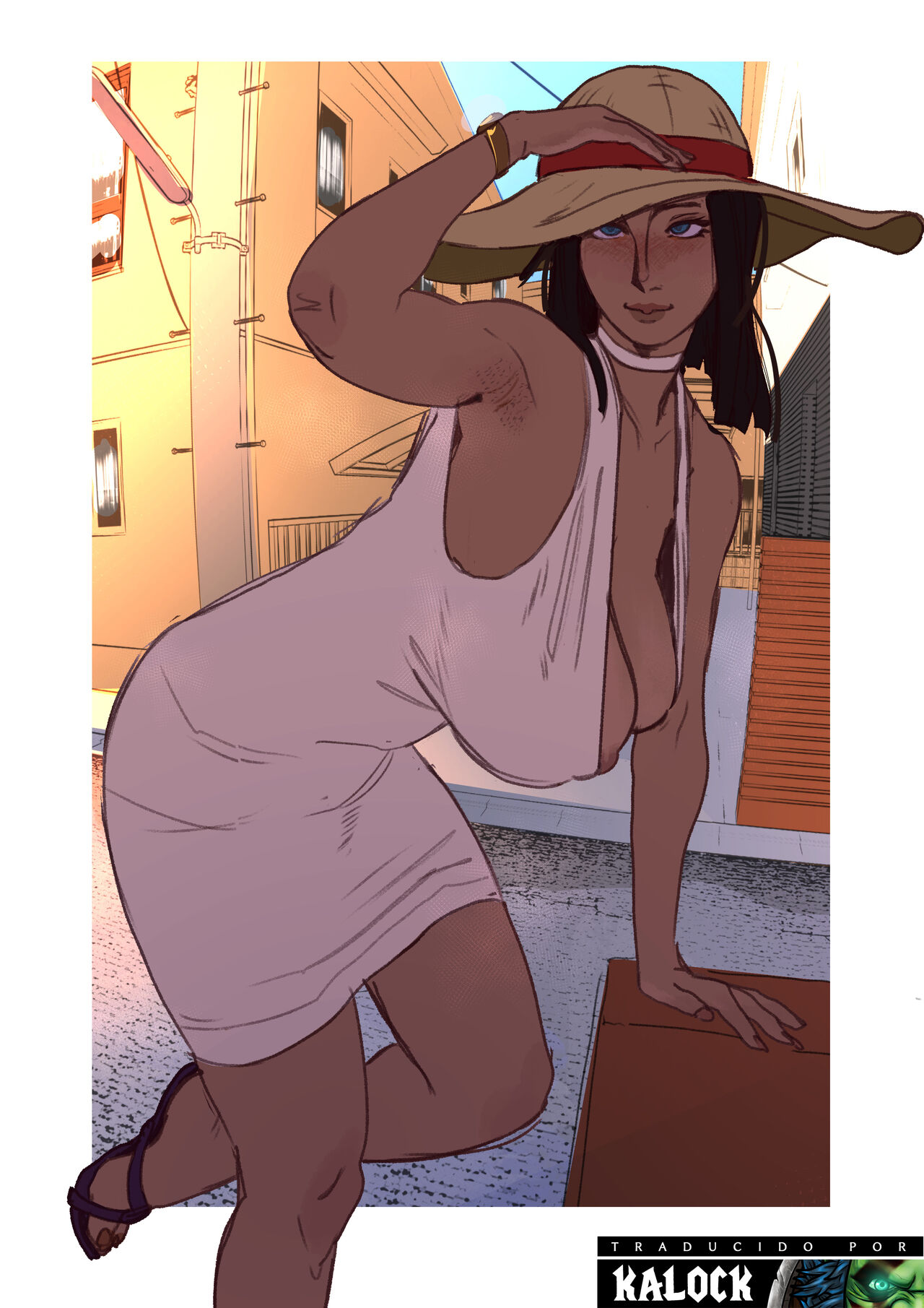 Nico Robin Comic page 1 full