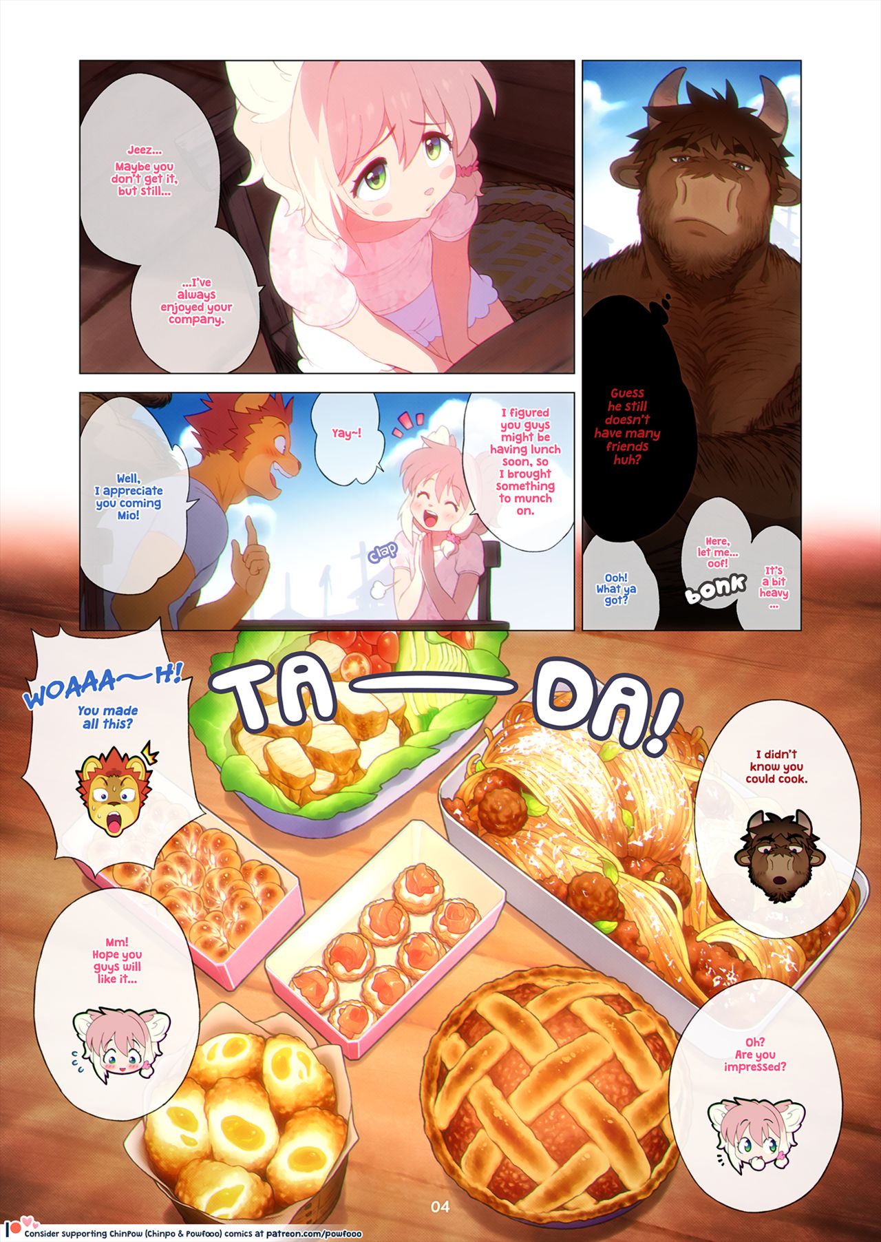 "DokiDoki Moffles_ A Fruitful Quest " &amp; "Boss &amp; Milo" page 4 full