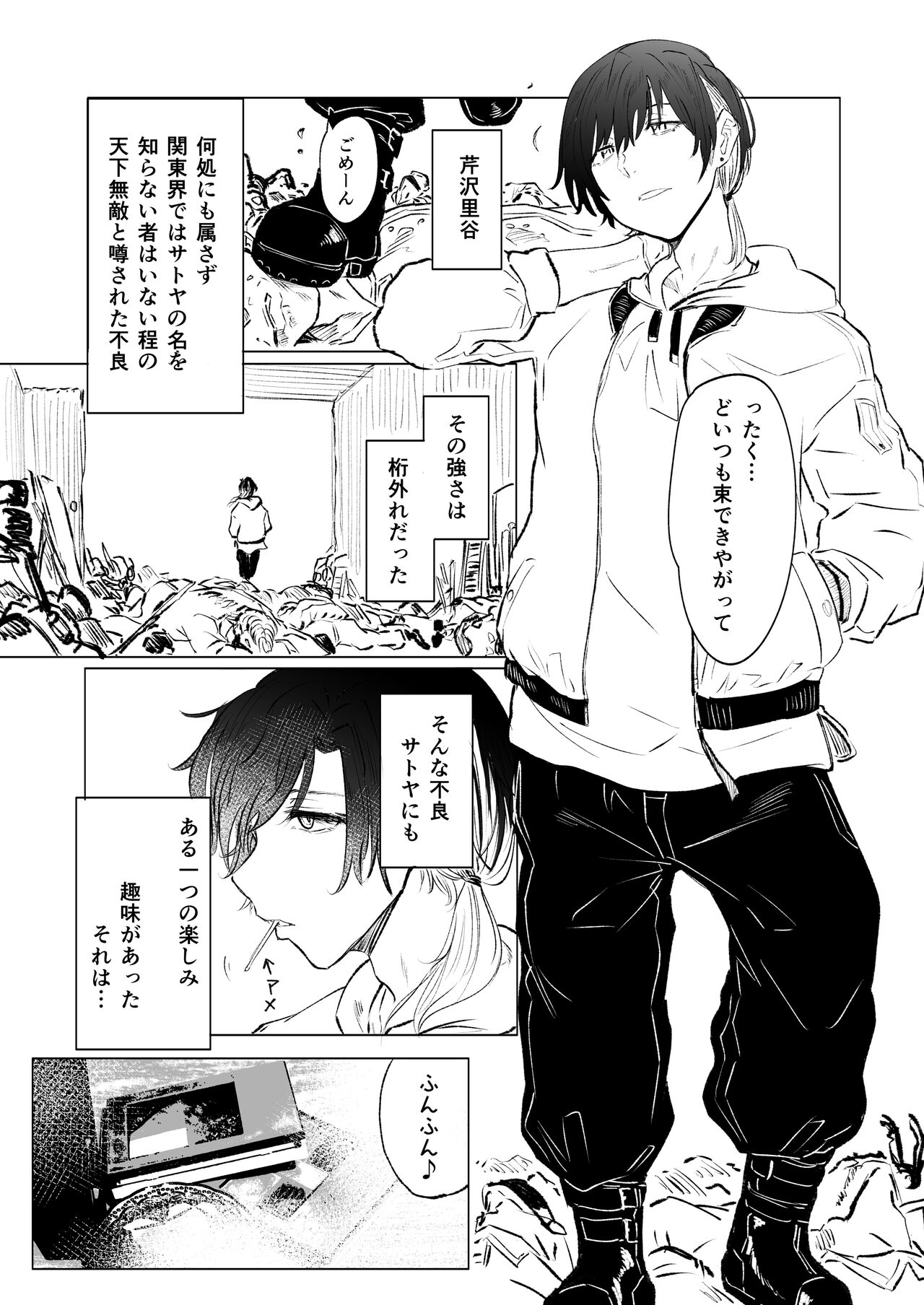 無敵の不良は女装が趣味 page 3 full
