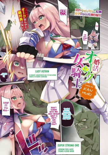 Konkatsu Orc to Onna Kishi | Married Life Of An Orc And A Female Knight cover