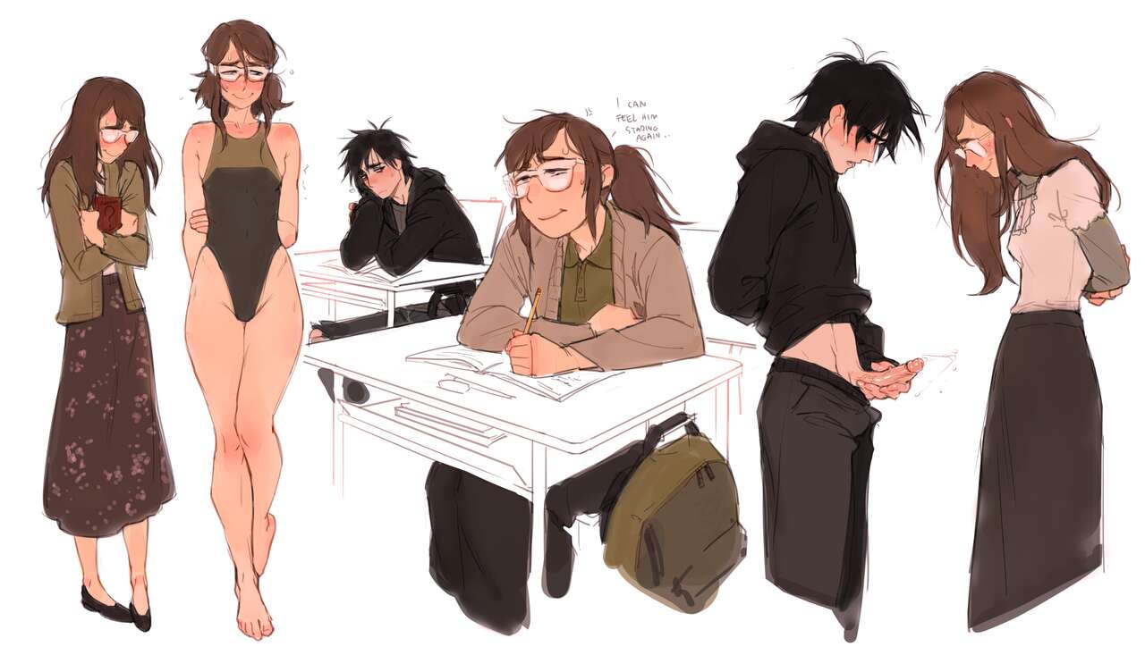 Fem!Riddler x Batman page 6 full