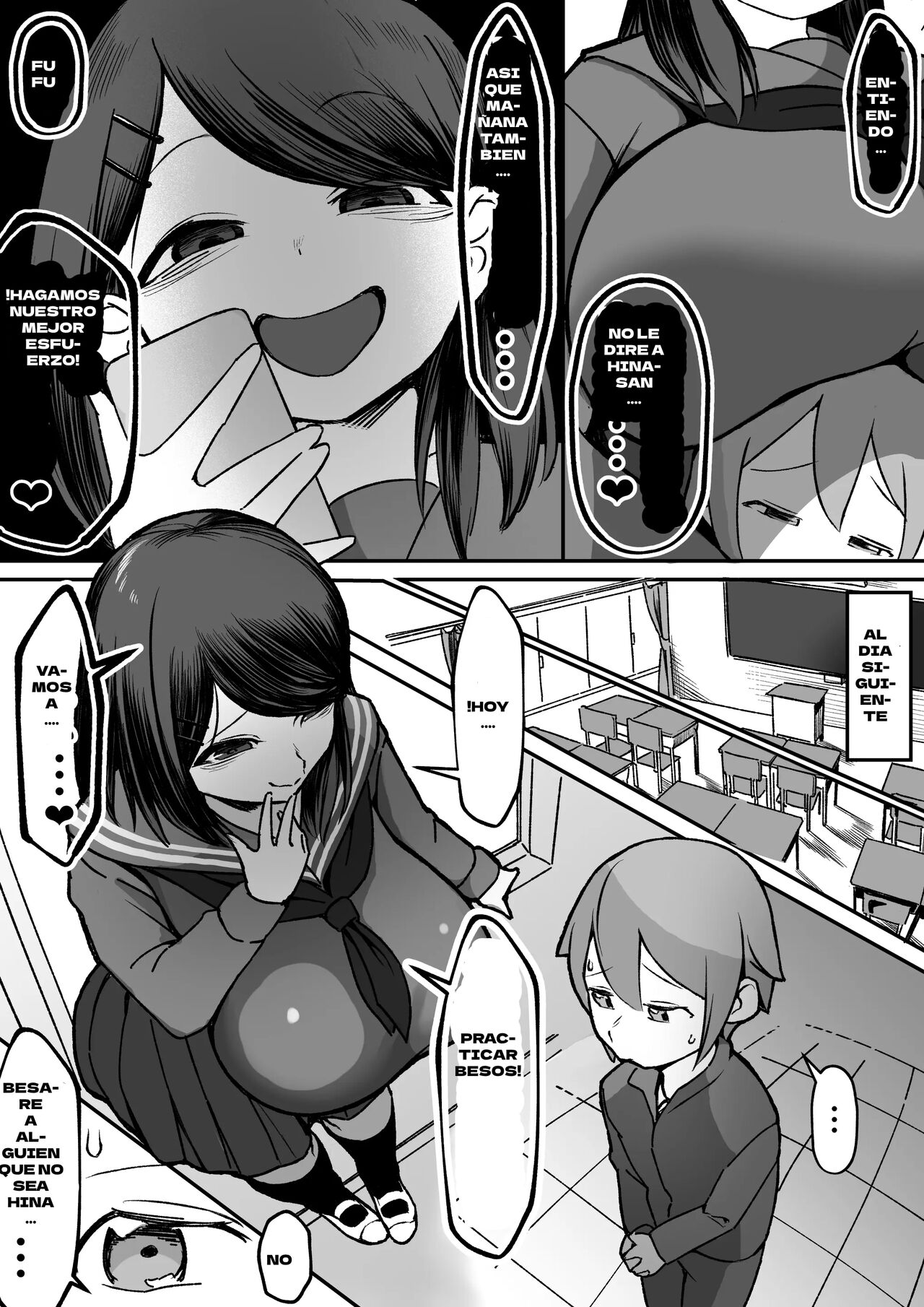 Bakunyuu InCha wa Gyaku Netoru!! | ¡¡NTR Inverso con la Amante de Pechos Grandes page 9 full