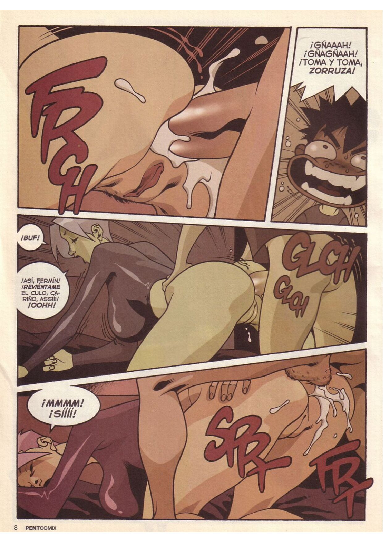 Penthouse Comix #49 page 8 full