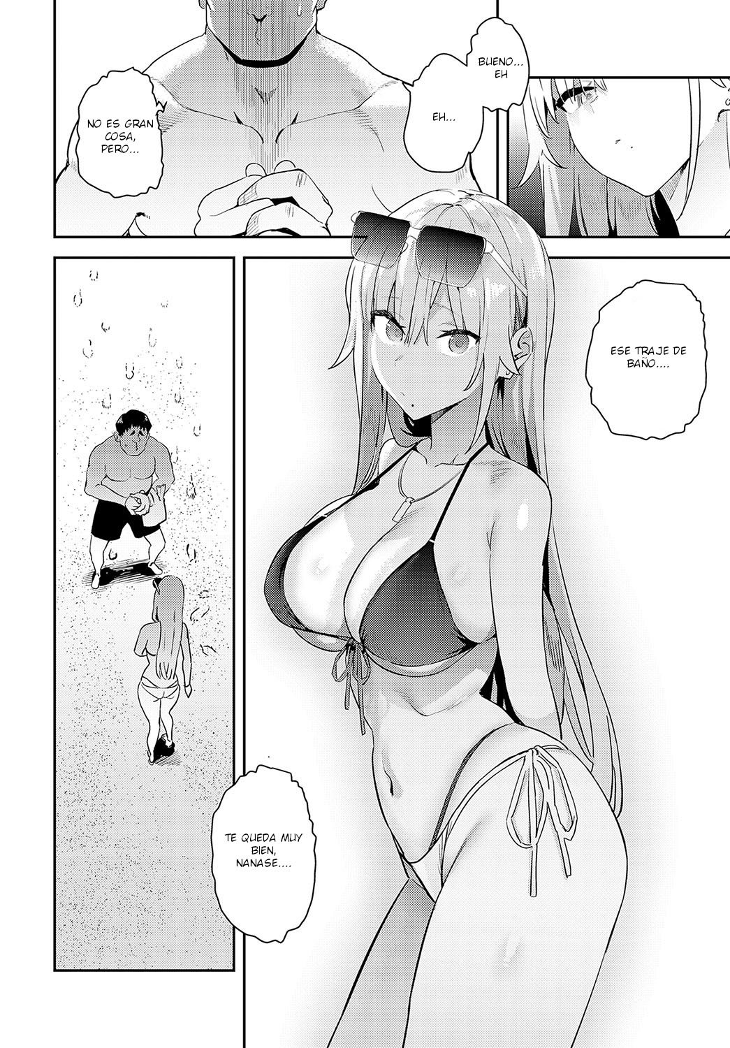 Bijyo to Yajyuu 3rd ~Gyaru to Kimoota~ | la hemosa chica y el otaku raro #03 page 6 full