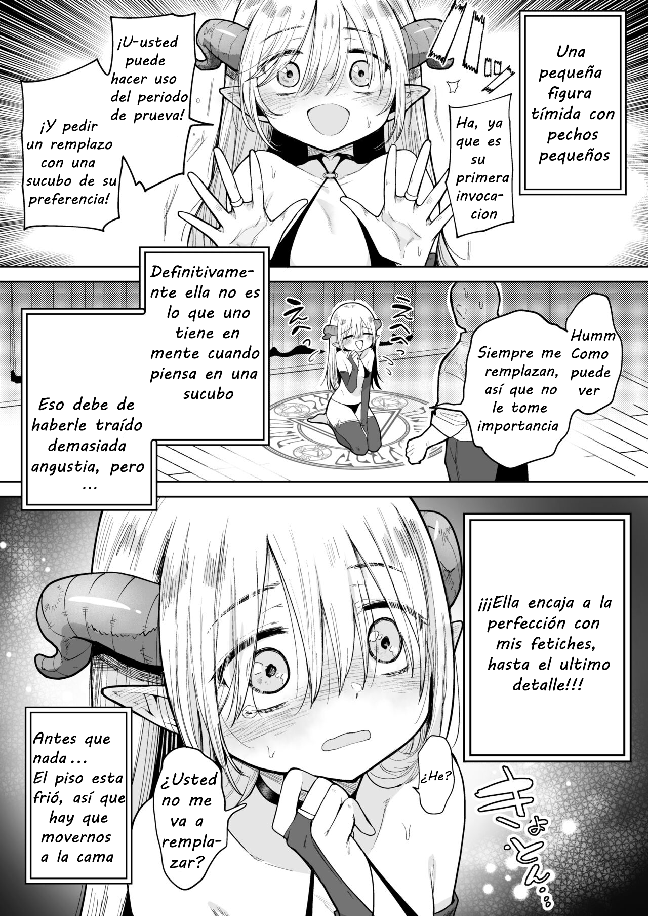 Negative Chippai Succubus ga Kita. | Una pequeña sucubo de pezones invertidos a llegado page 4 full