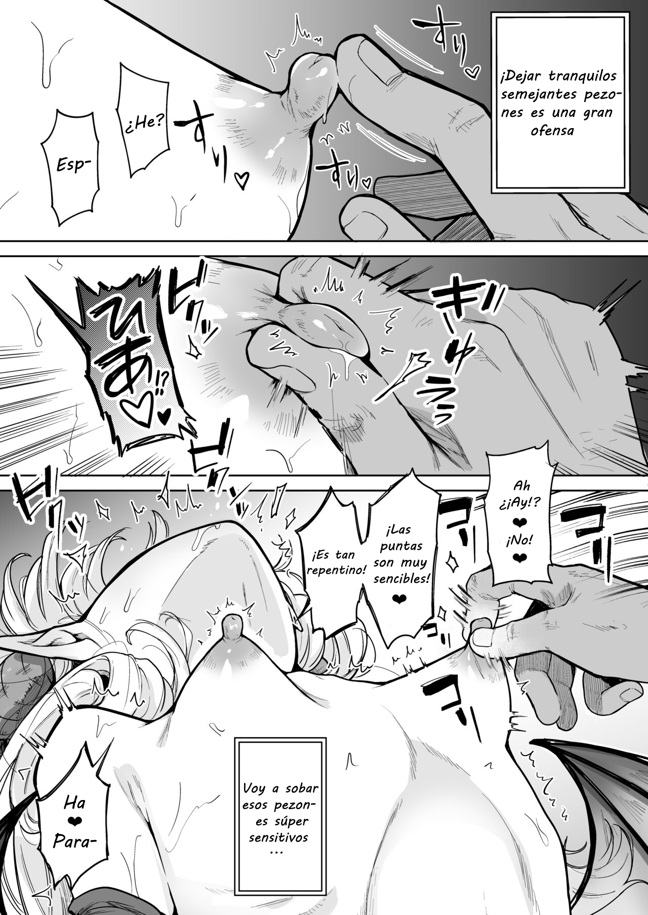 Negative Chippai Succubus ga Kita. | Una pequeña sucubo de pezones invertidos a llegado page 9 full