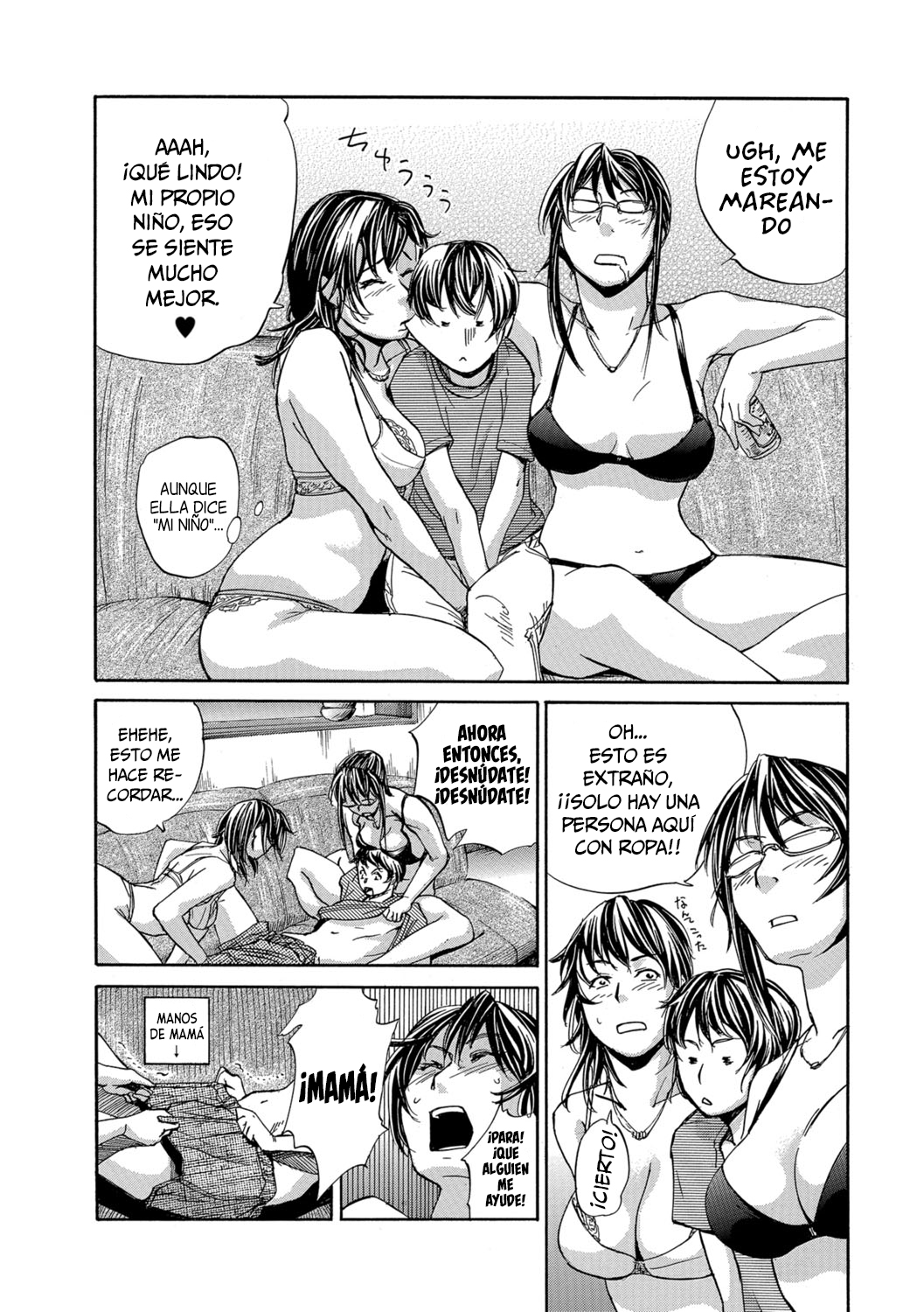 Okaa-san Houimou - Twin Mother Encirclement? | Cerco de Madres Gemelas page 6 full