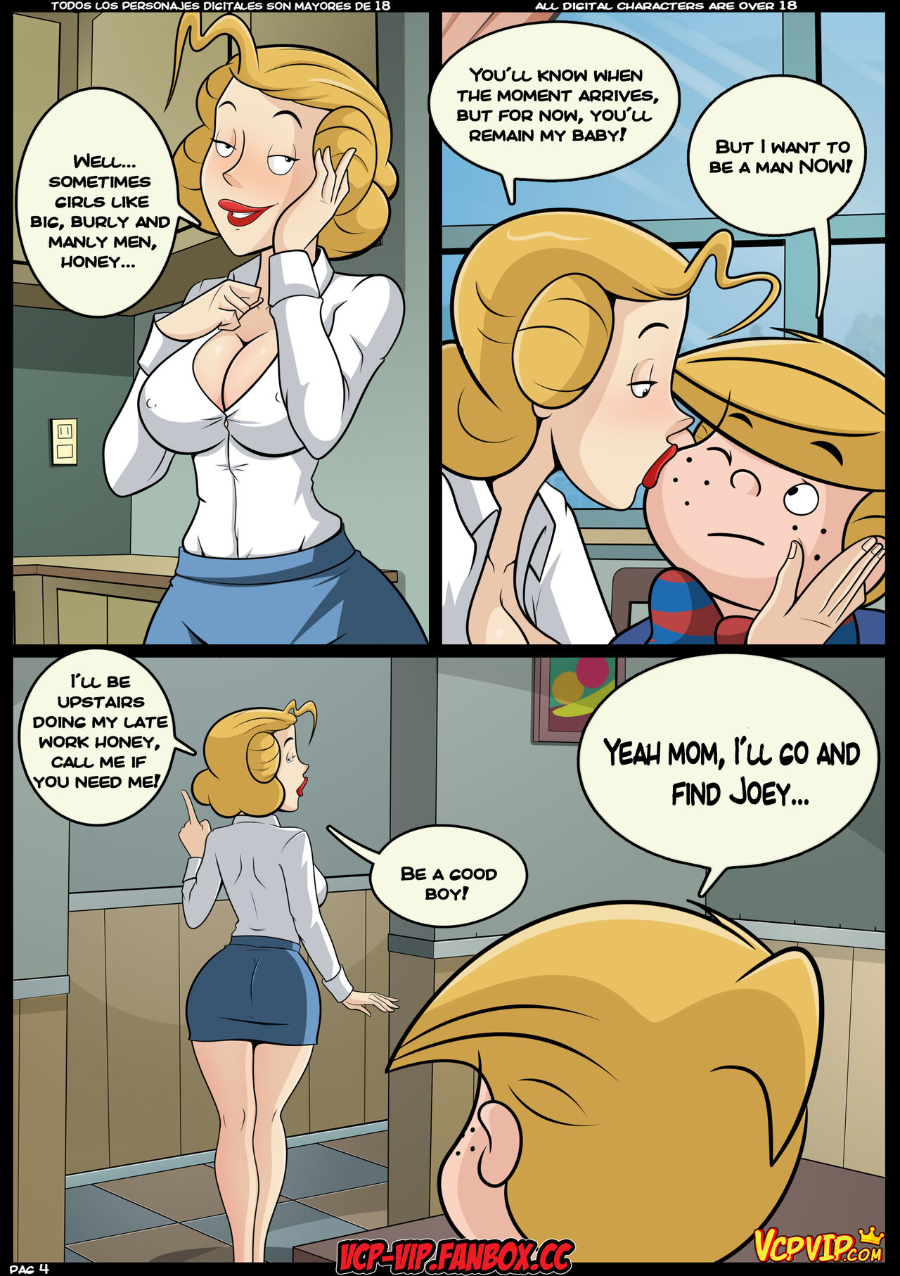 MILF Catcher's #4: A Man's Business! page 5 full
