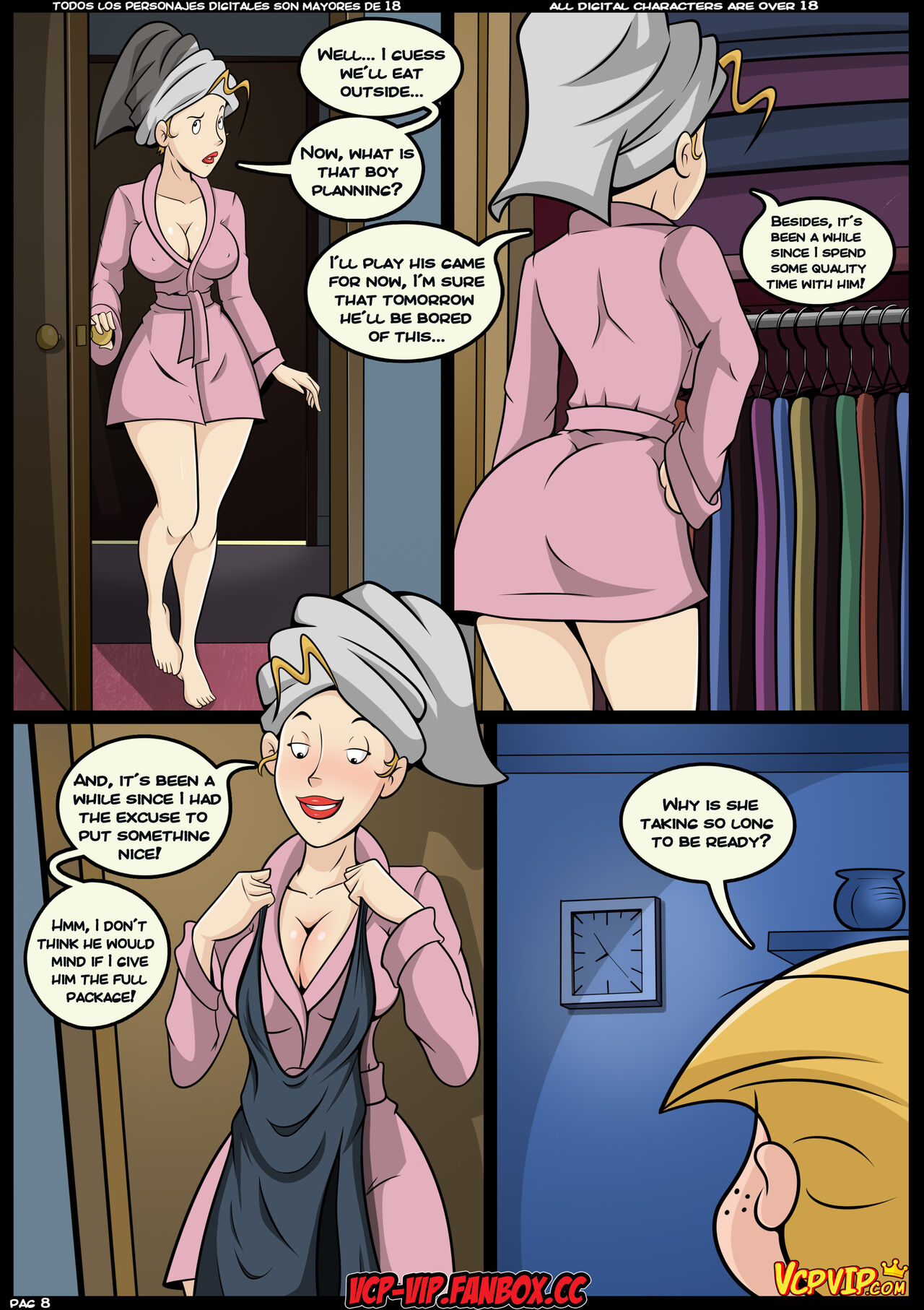 MILF Catcher's #4: A Man's Business! page 9 full