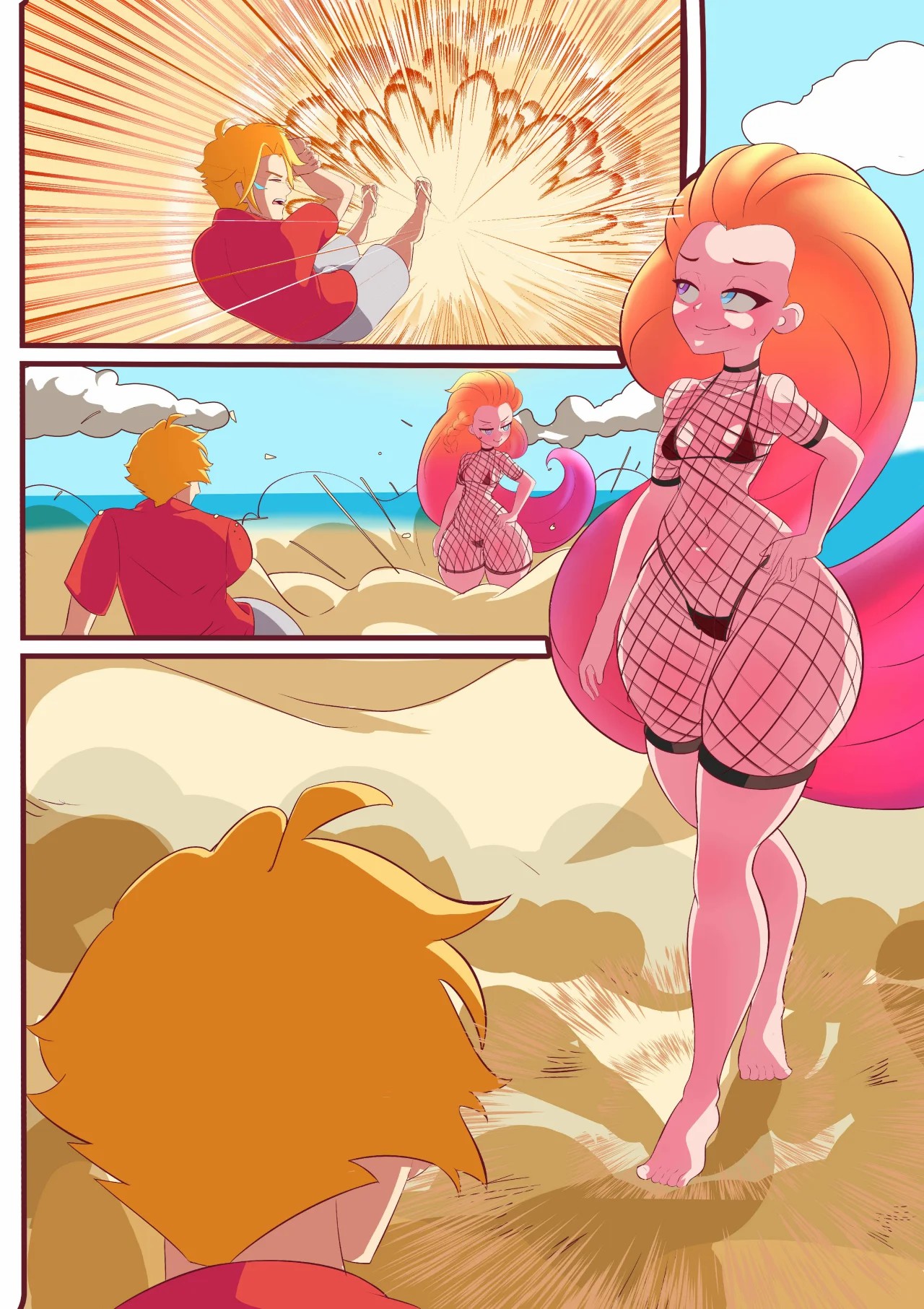 Zoe beach adventure page 6 full