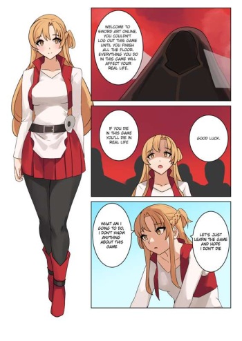 Asuna Comic cover