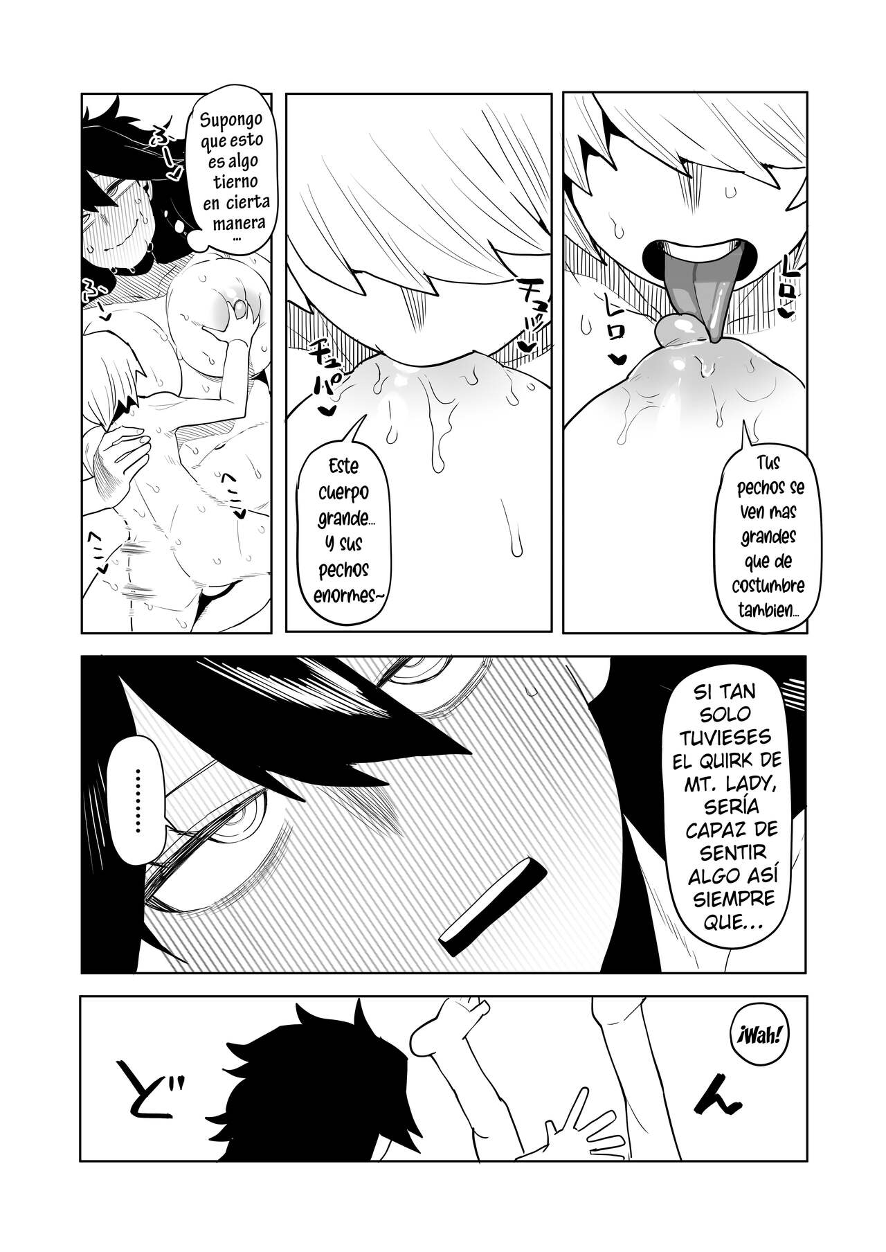 Teisou Gyakuten Mono Midnight no Baai | Academia de Héroes &amp; una Moralidad Invertida 16: ~Midnight~ page 8 full