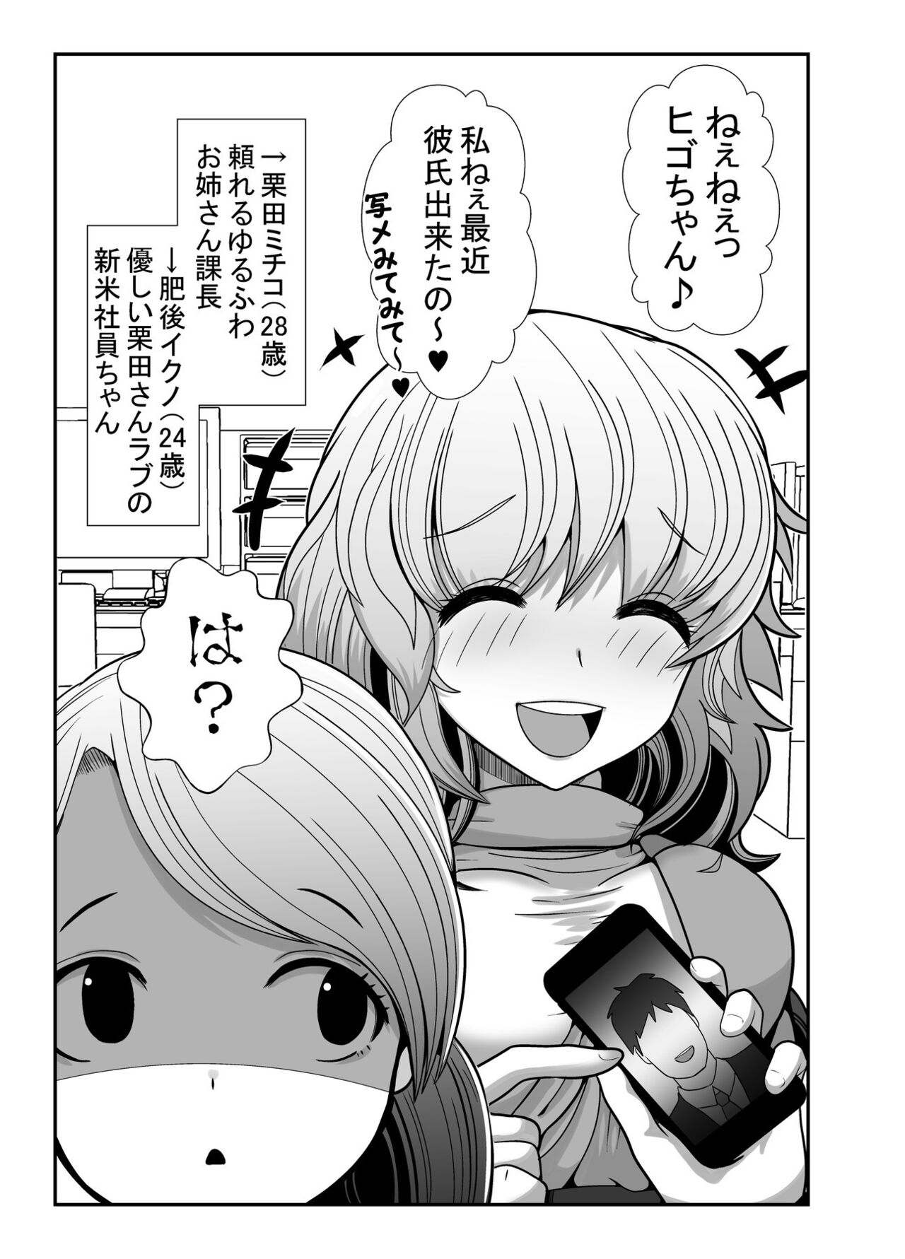 Keiai suru Joushi o Les Rape suru Manga page 1 full