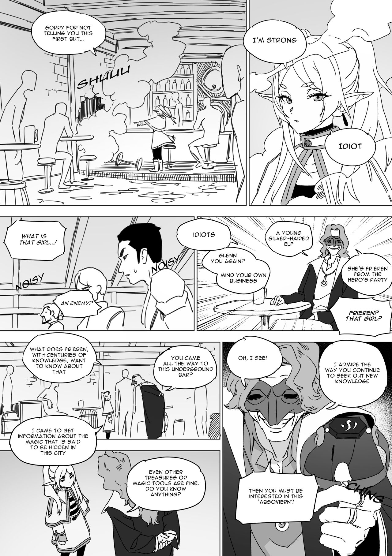 착정의 프리렌 | Defeated Frieren page 5 full
