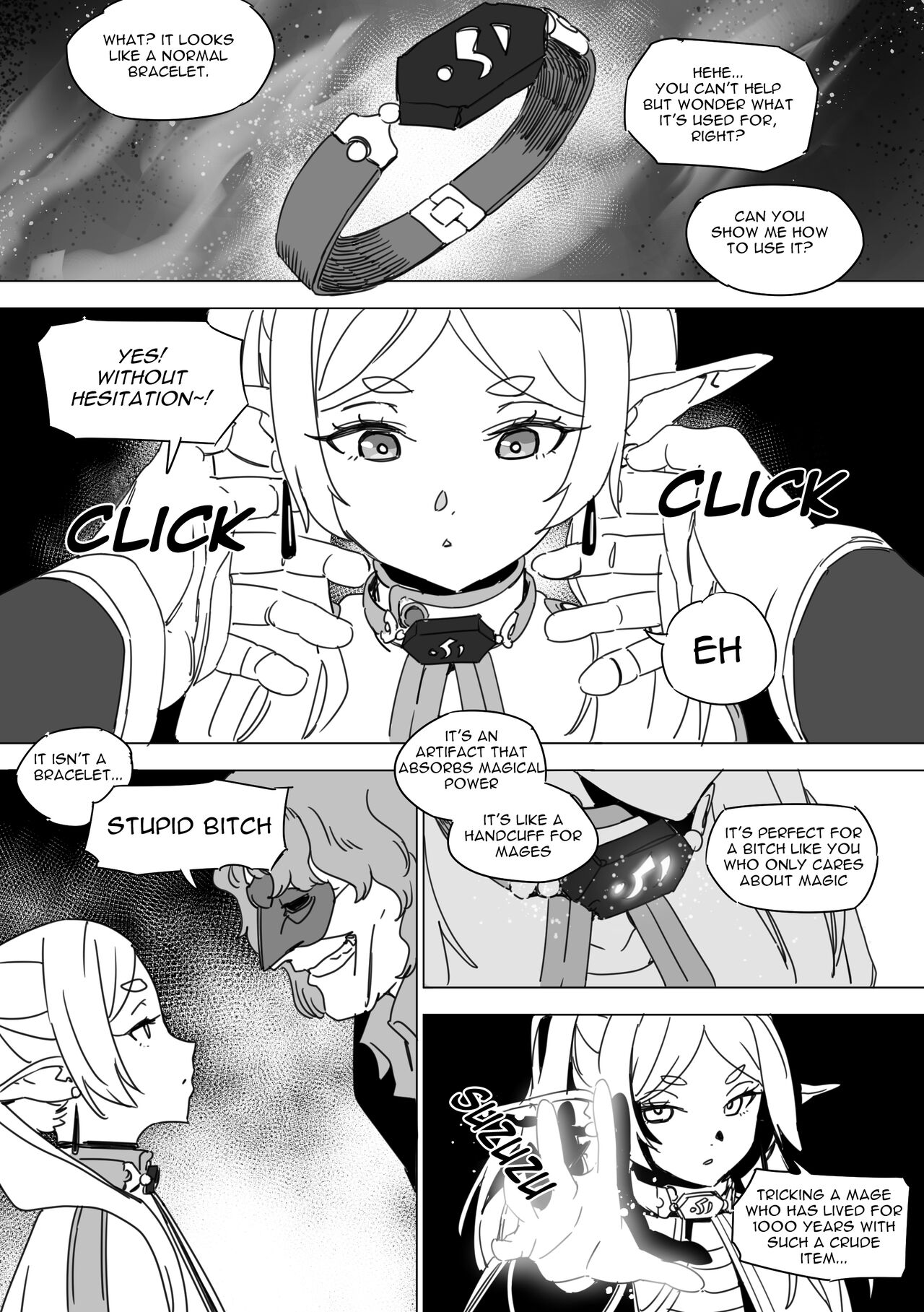 착정의 프리렌 | Defeated Frieren page 6 full