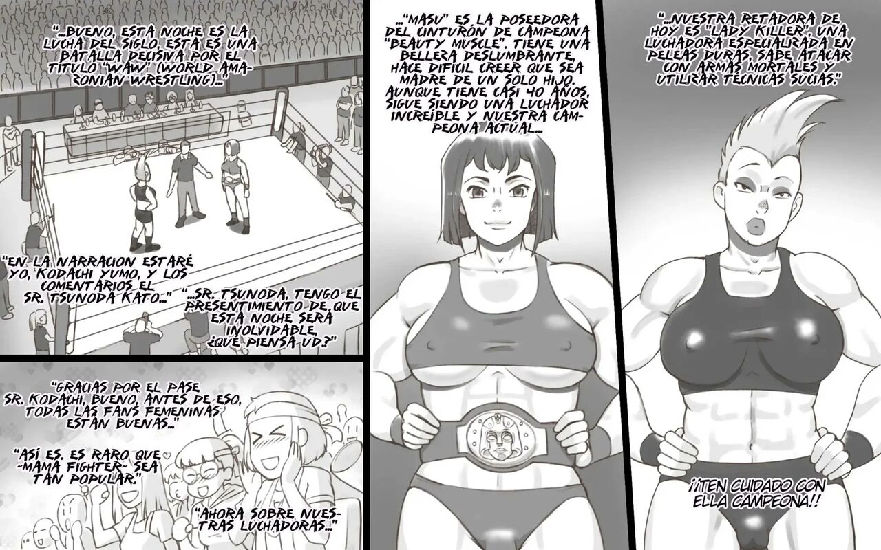 Mama Time Puroresu-hen | Mama Time Pro ~Edición de Lucha Libre~ page 5 full