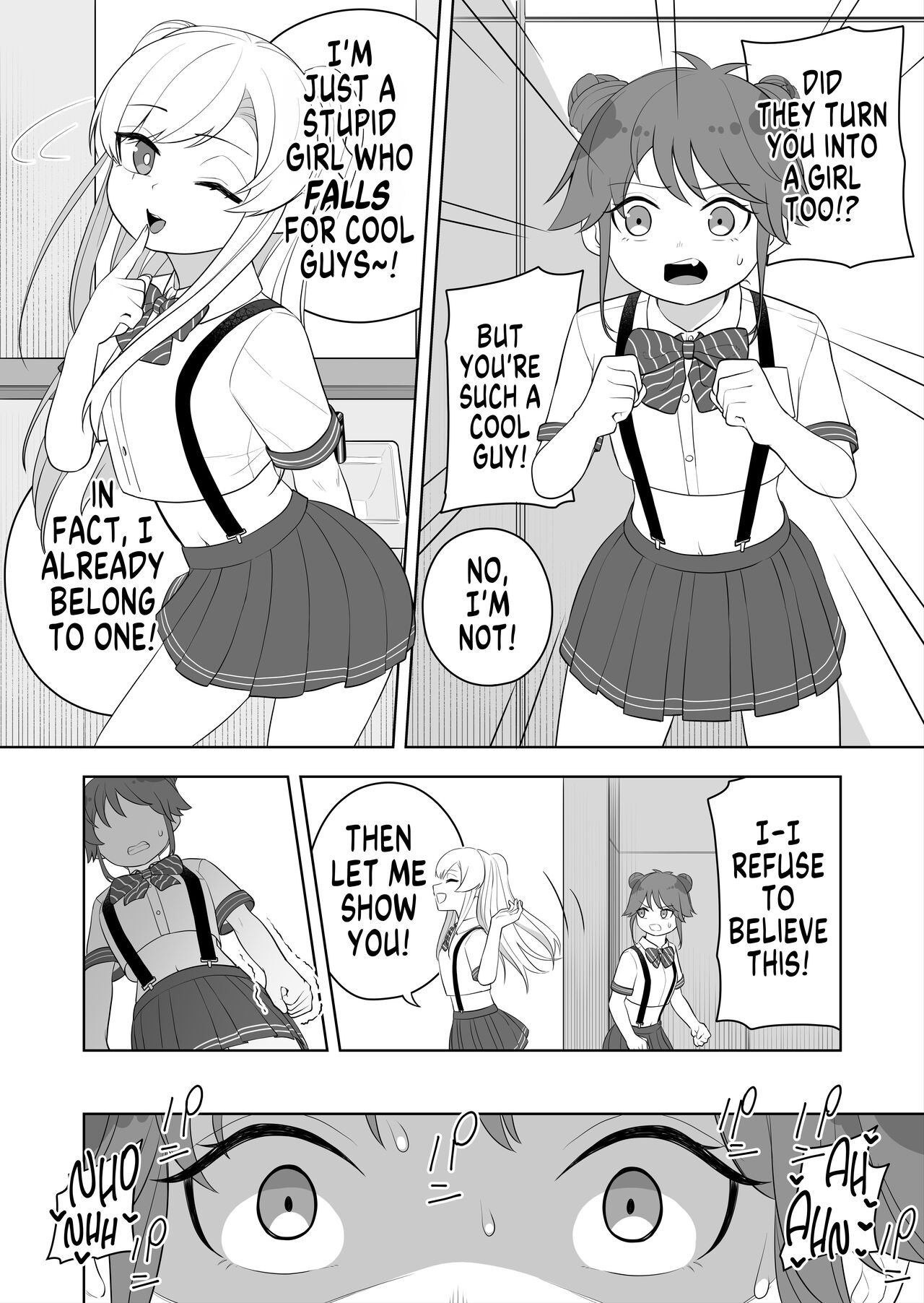 Kyousei Gimukyouiku! TS Ecchi na Onnanoko Kunrenkou! 2 | Correction and Duty Education! Training School for Lewd TS Girls! 2 page 4 full