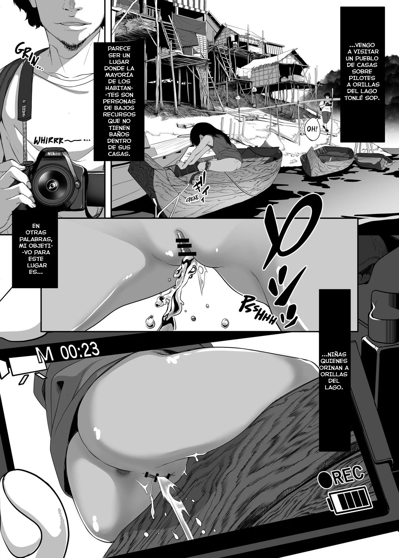 Asia no Hinminkutsu de Hounyou Tousatsu Shitetara Tsurutsuru Omanko Kaeta Hanashi page 5 full