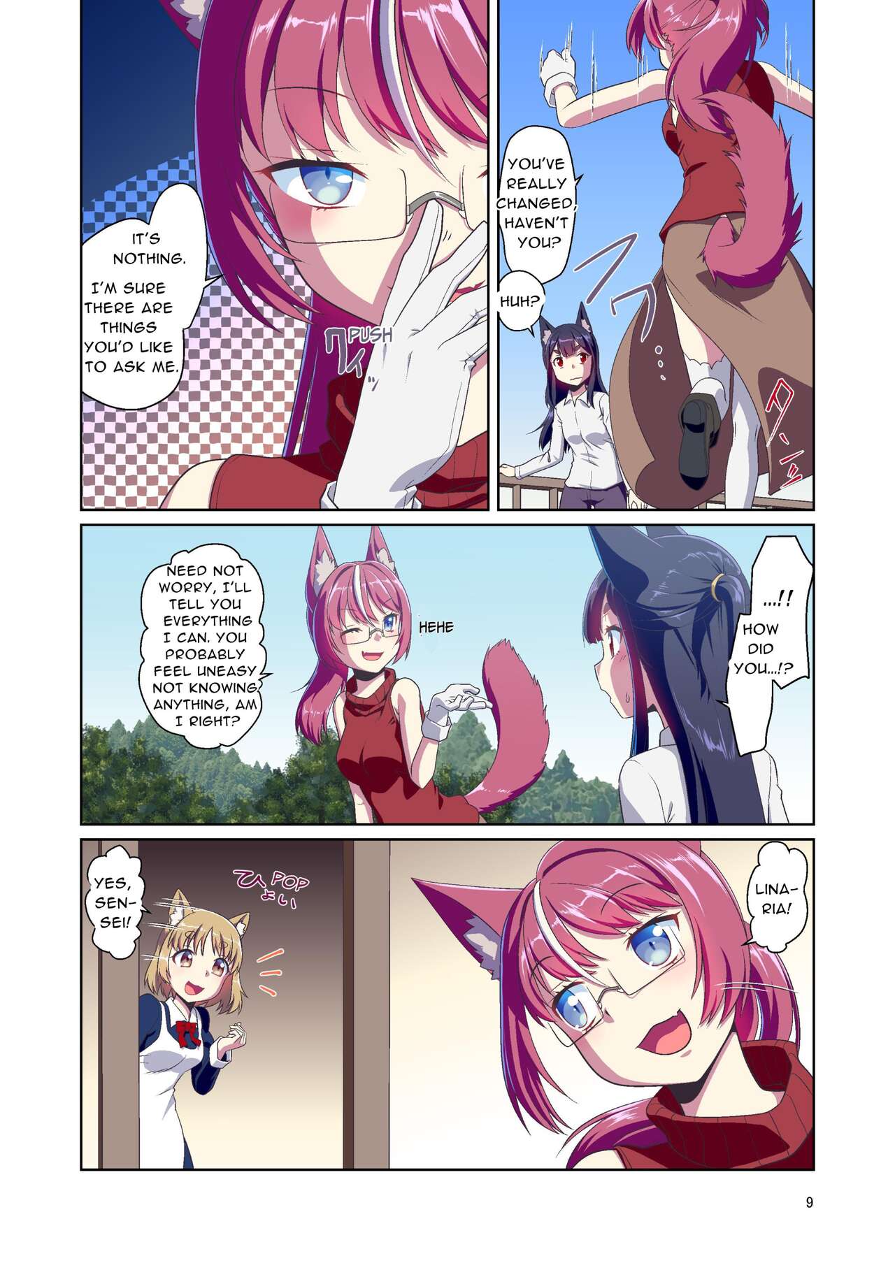 Me ga Sametara Kemomimi Shoujo ni Natteita Ohanashi 2 | When I Awoke I Had Become An Animal Eared Girl 2 page 9 full