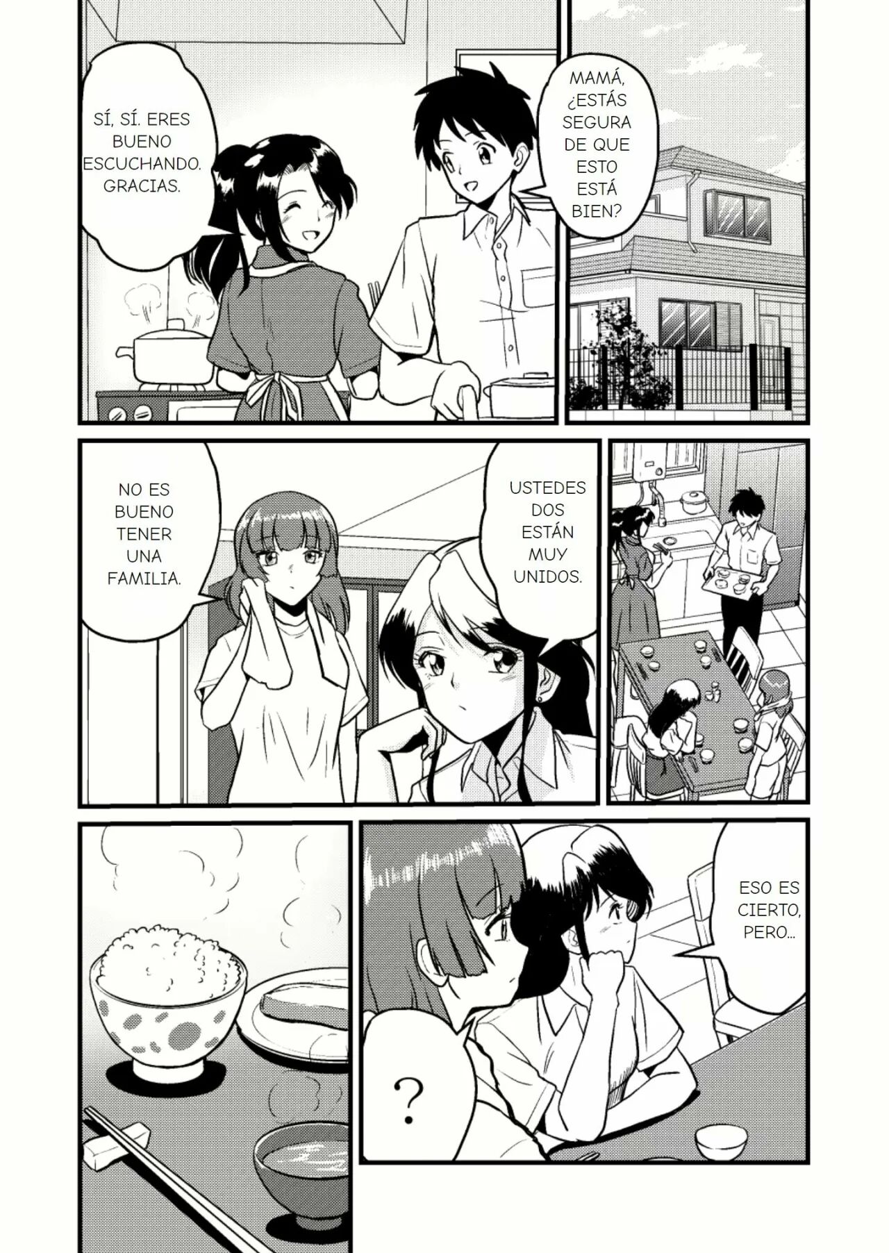 Shin Kazoku Ii no?  "Ima wa Sensei nante Yobanaide..." | ¿Es Buena la Nueva Familia？ "No me Llames Sensei Ahora" page 9 full