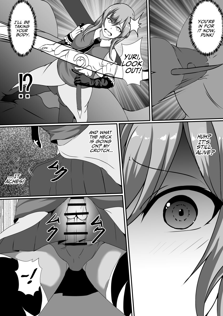 Futanari Injuu ni Kisei Sareta Mahou Shoujo | The Magical Girl Parasitized by a Futanari Sex Beast page 5 full