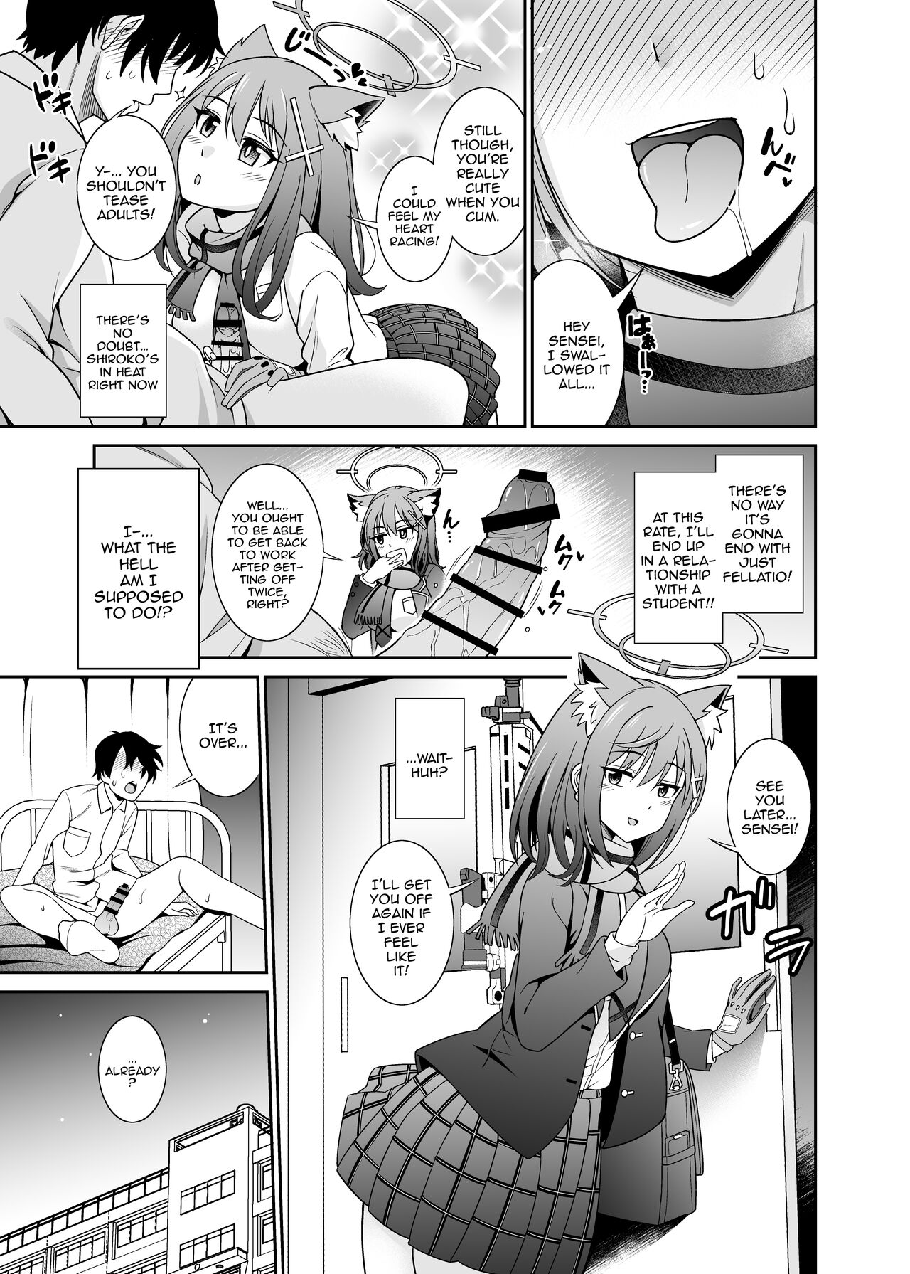 Mn... Ima Nuite Ageru ne Sensei | Mm.., I'll Get You Off Right Now, Sensei page 9 full