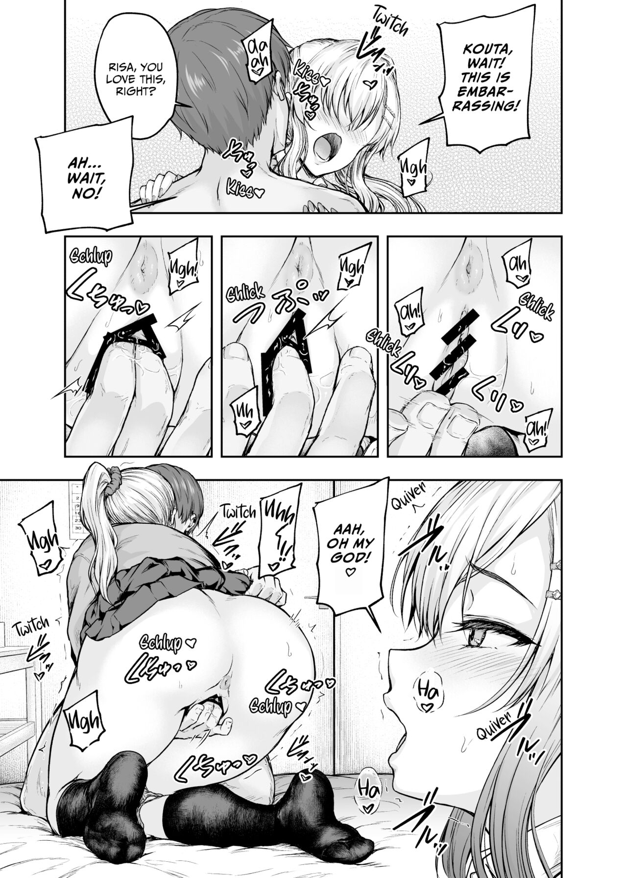 Mama ga Muchuu na Musume no Kareshi 1 - Kono Chinpo wa Kyouikujou Yoroshikunai node Mama ga Shori Shimasu. page 4 full