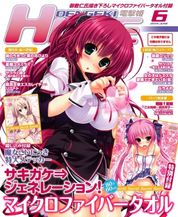 DENGEKI HIME 2014-06 cover