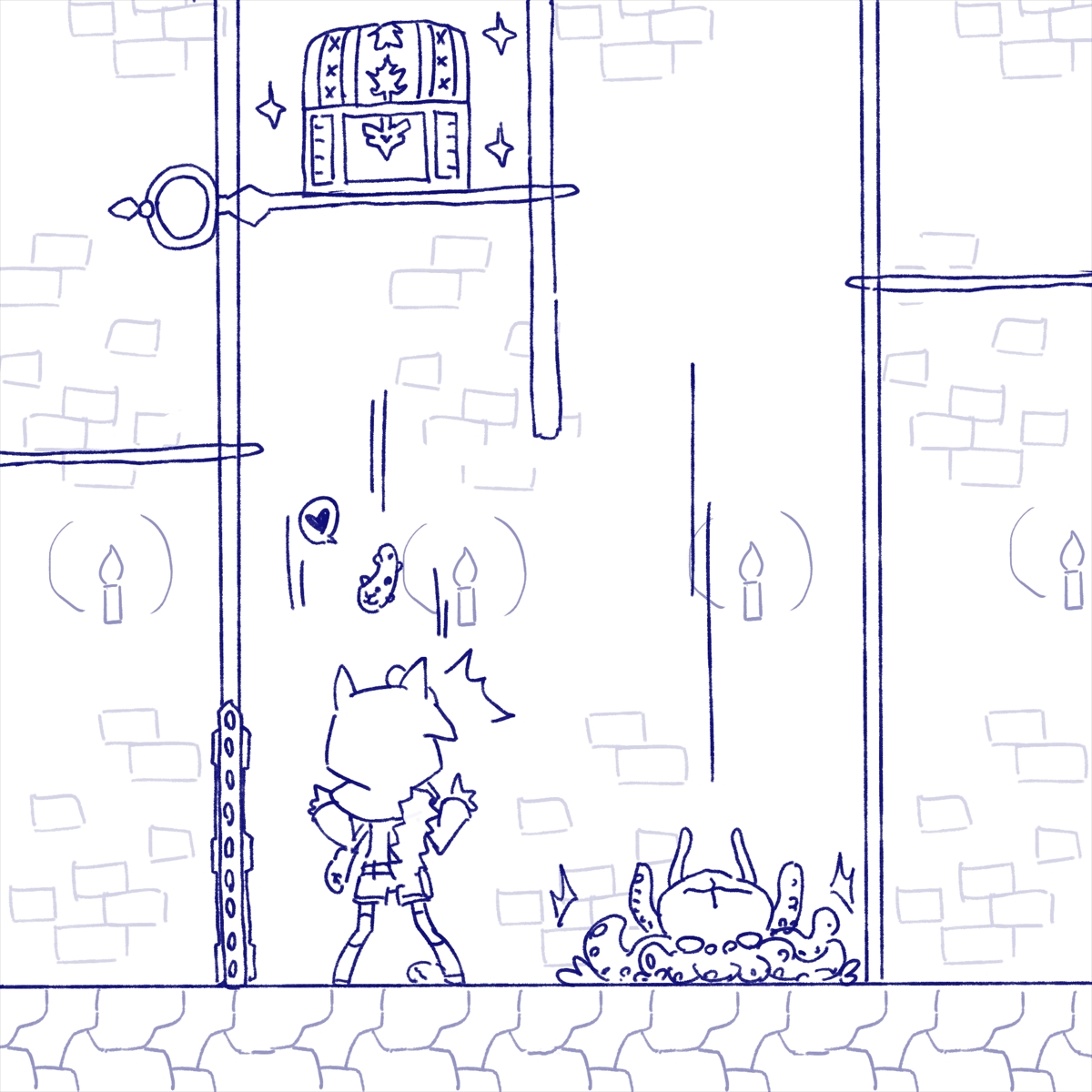 Rescue the Cat-Eared Hooded Thief Who’s Locked in a Room! page 5 full