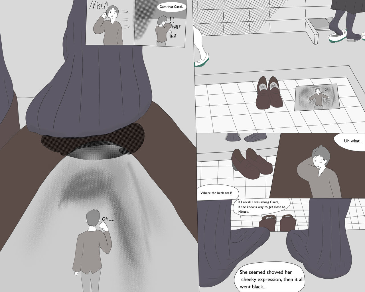 Misuzu's Unaware of what's Under page 2 full